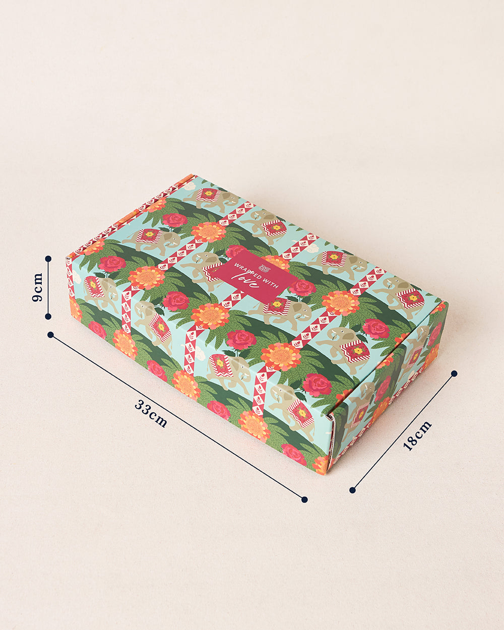 Rani Bagh Gift Box - Rectangle | Palace Memoirs