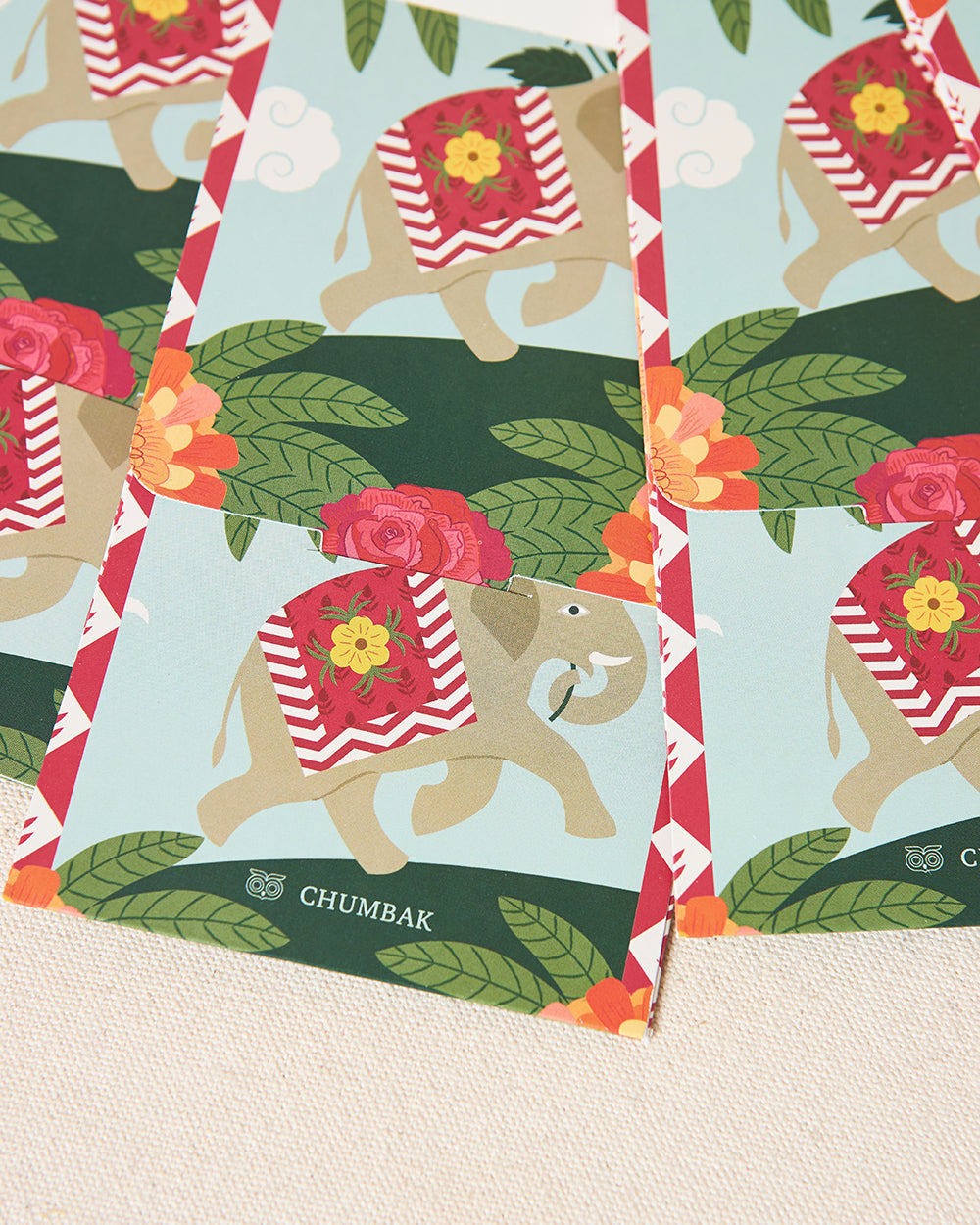 Rani Bagh Gift Envelopes, Set of 4 | Palace Memoirs