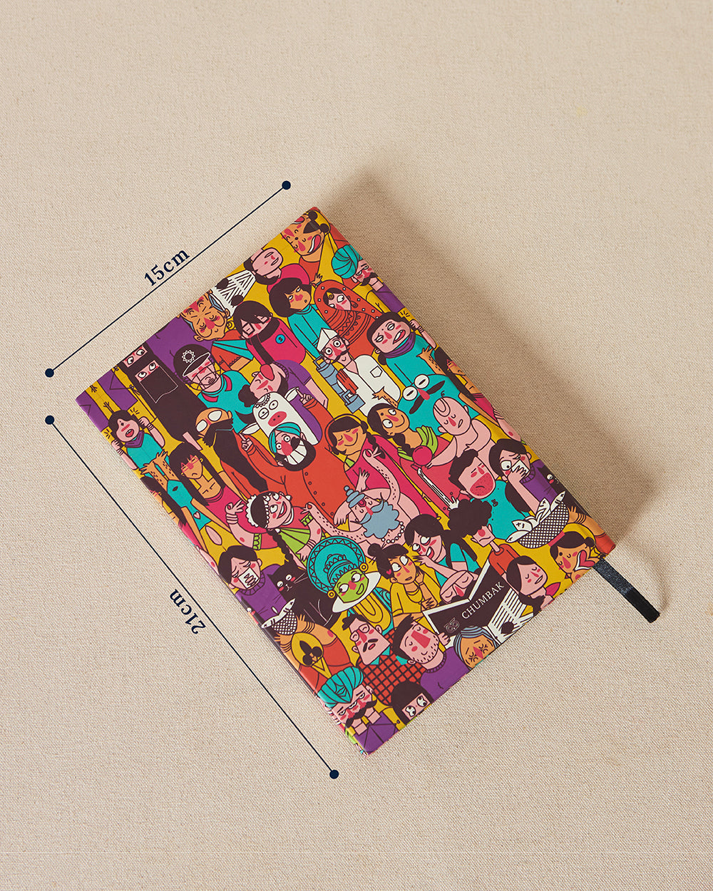 Colorful Faces of India Undated Planner