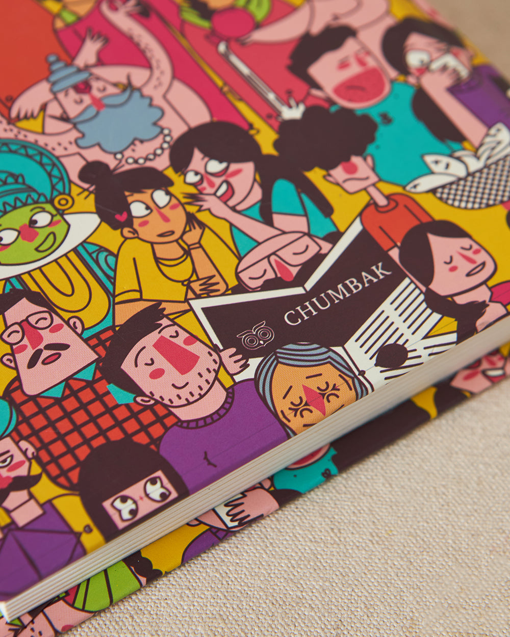 Colorful Faces of India Undated Planner