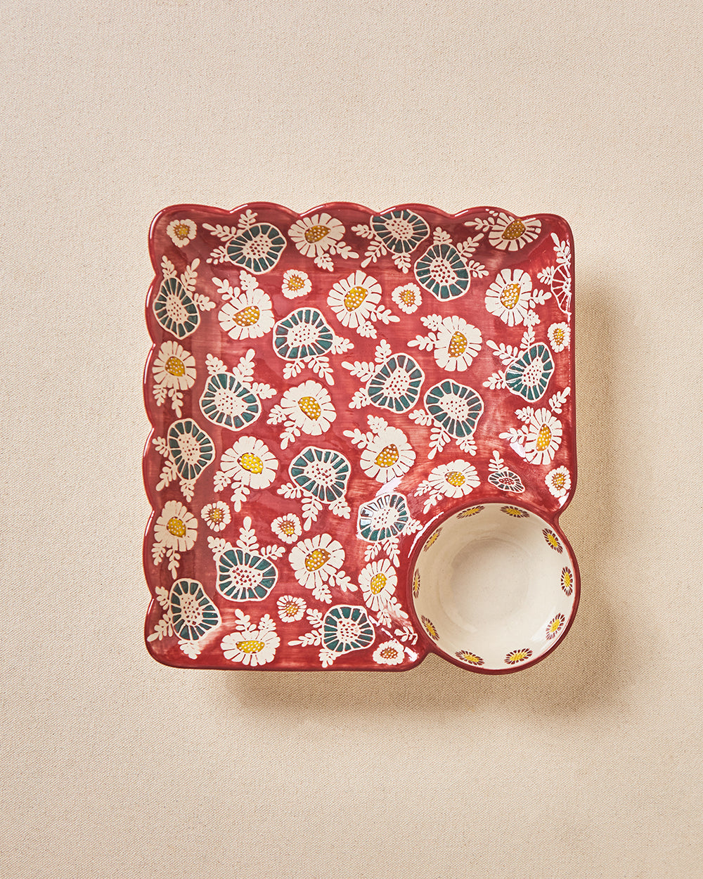Wildflower Chip & Dip Platter, 120ml | Lost In Paradise