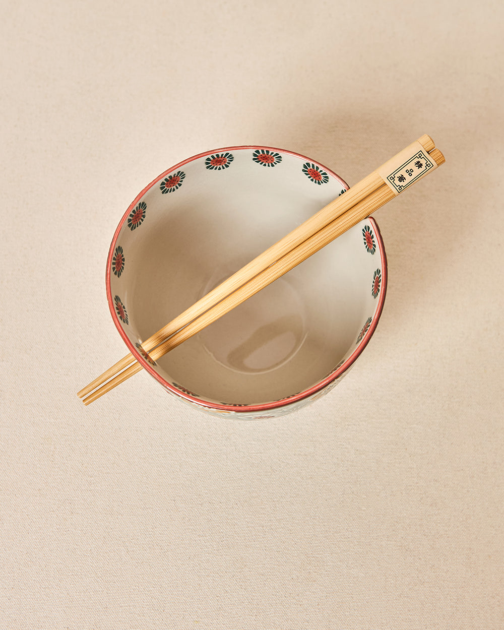 Wildflower Ramen Bowl with Chopsticks, 450ml | Lost in Paradise