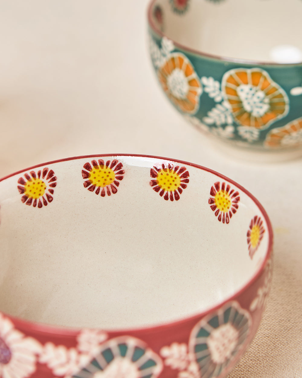 Wildflower Bowls Gift Set of 4, 220ml | Lost in Paradise