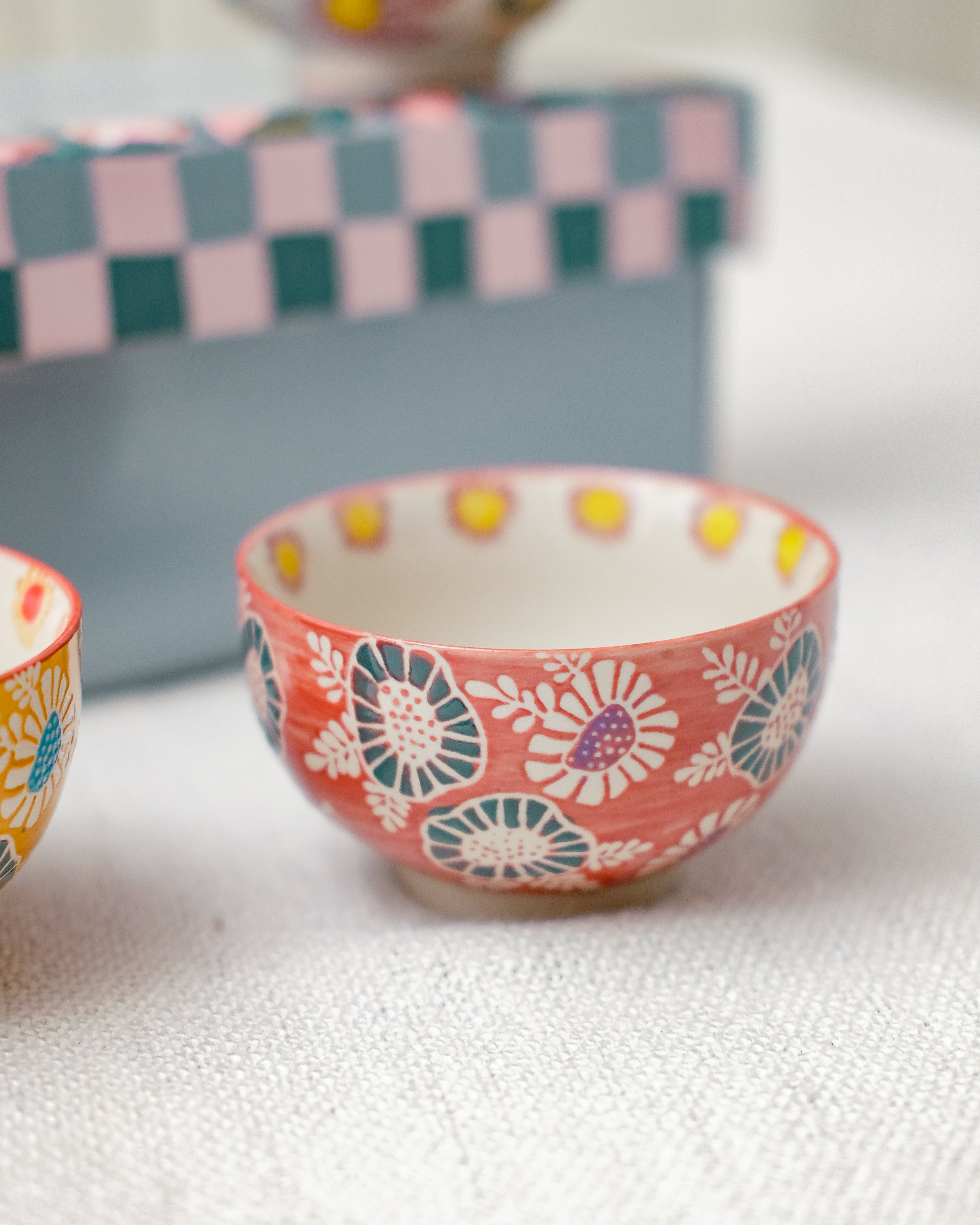 Wildflower Bowls Gift Set of 4, 220ml | Lost in Paradise