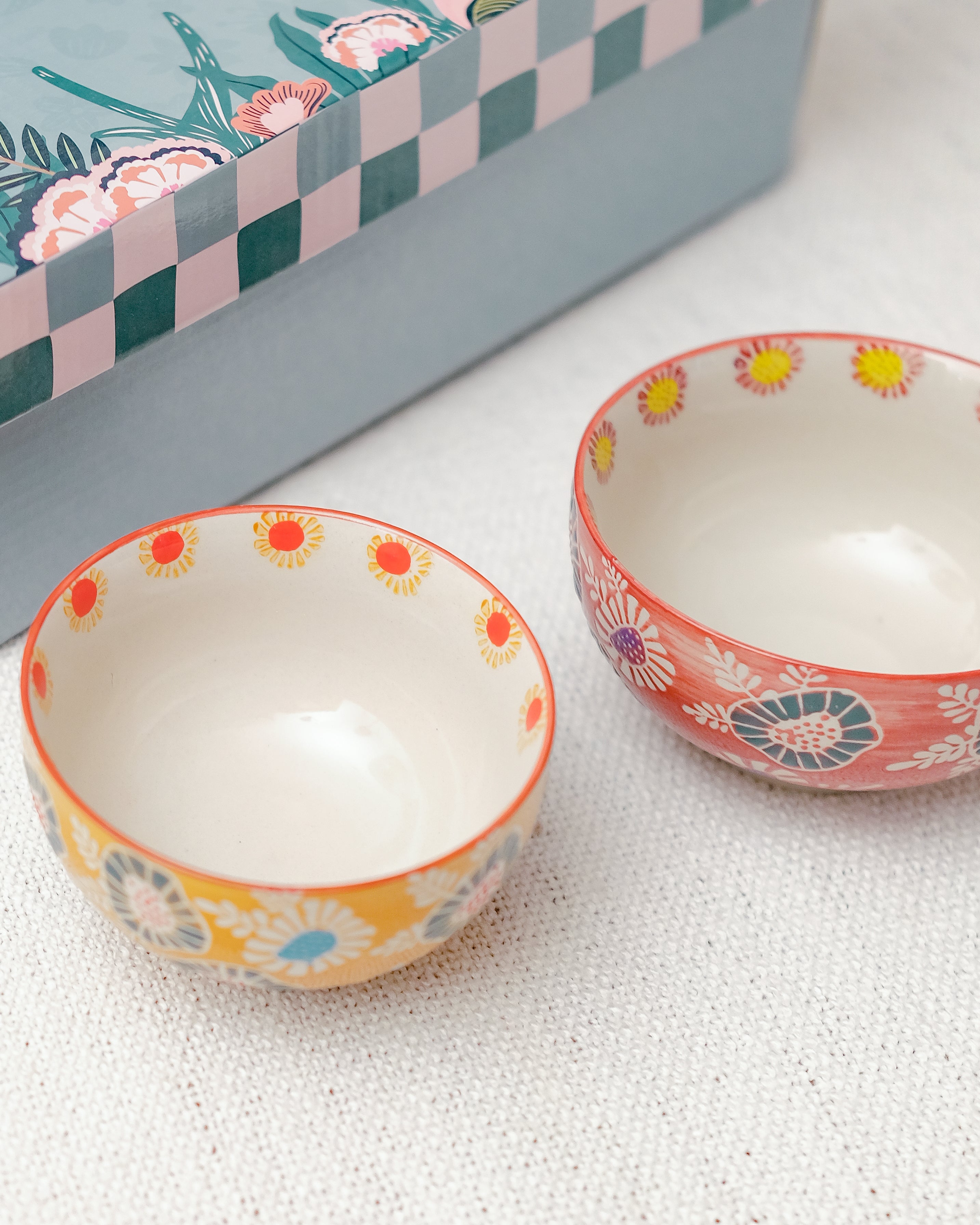 Wildflower Bowls Gift Set of 4, 220ml | Lost in Paradise