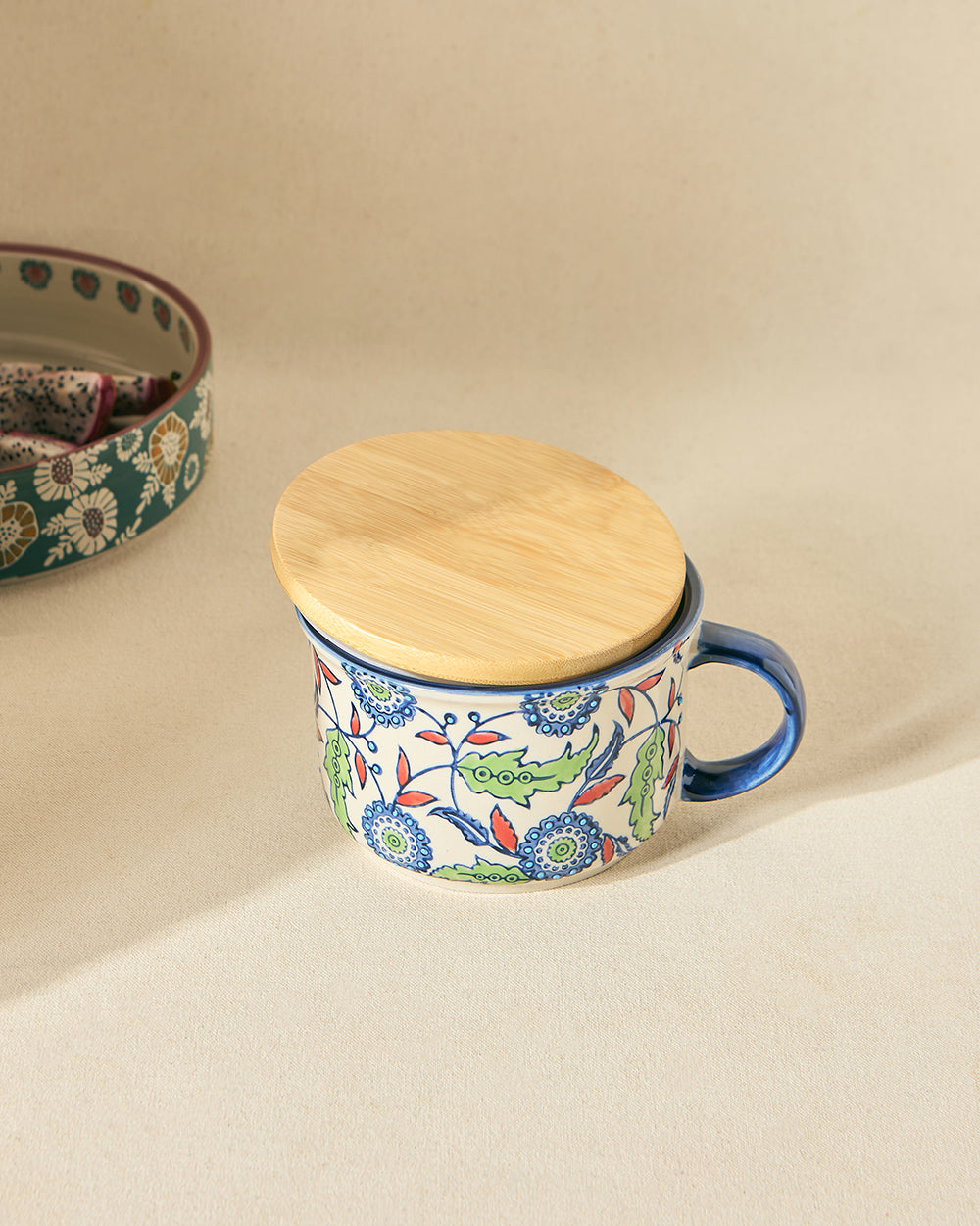 Jaipur Backyard Soup Mug, 650ml