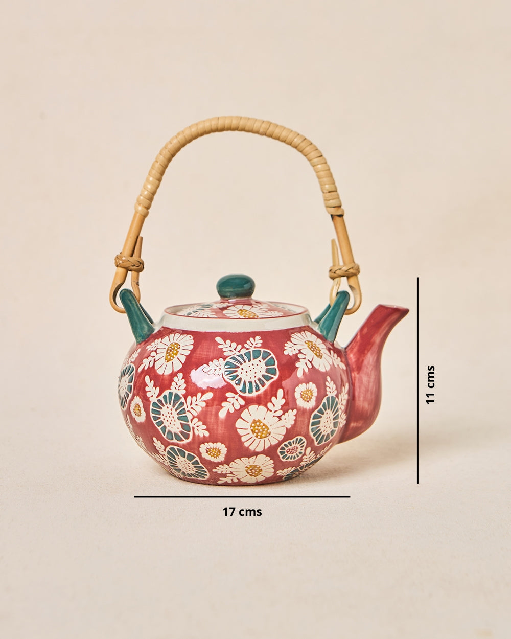 Wildflower Tea Kettle, 650ml | Lost in Paradise