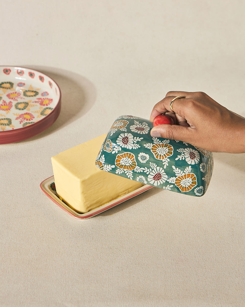 Wildflower Butter Dish | Lost in Paradise