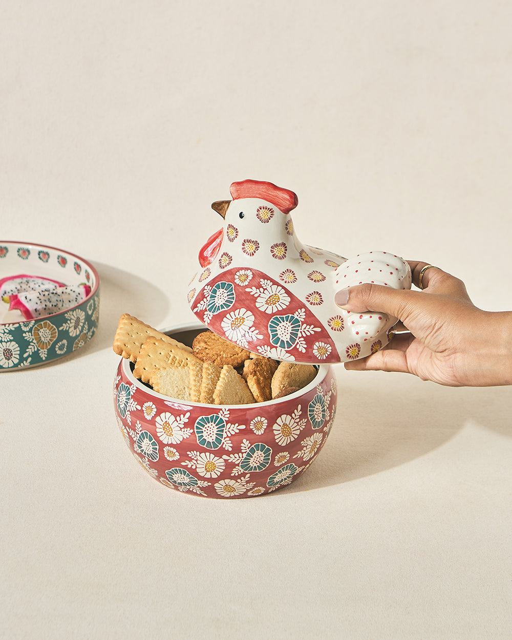 Wildflower Serving Bowl, 1200ml | Lost in Paradise