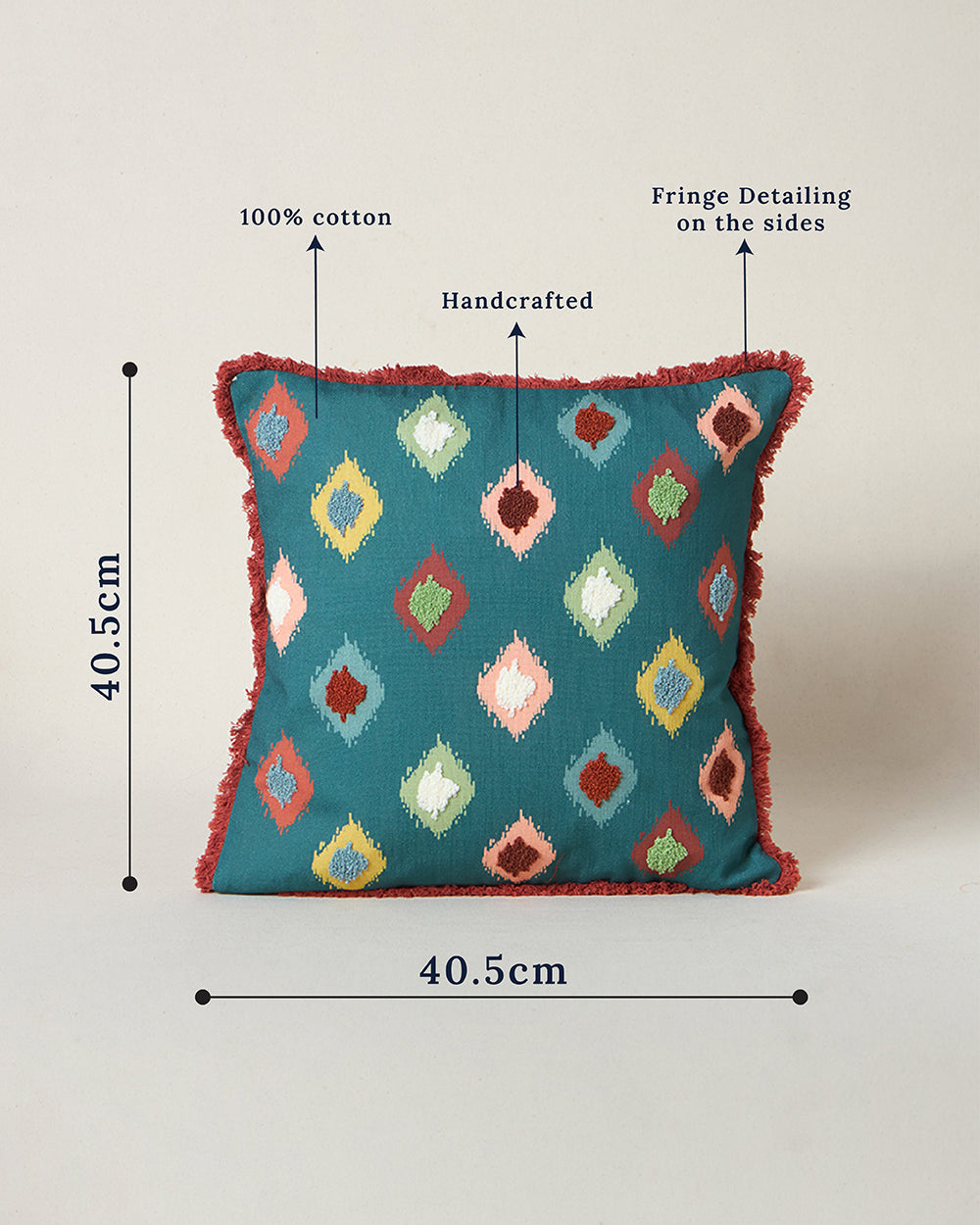 Wild Kilim Cushion Cover, 16" | Lost in Paradise