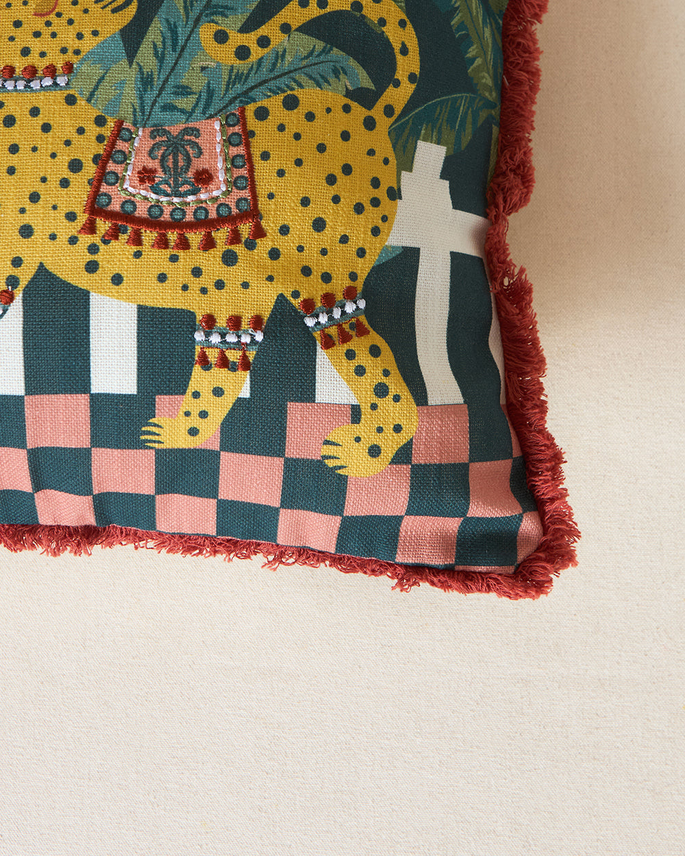 Jungle Soiree Cushion Cushion Cover, 12" × 20" | Lost in Paradise