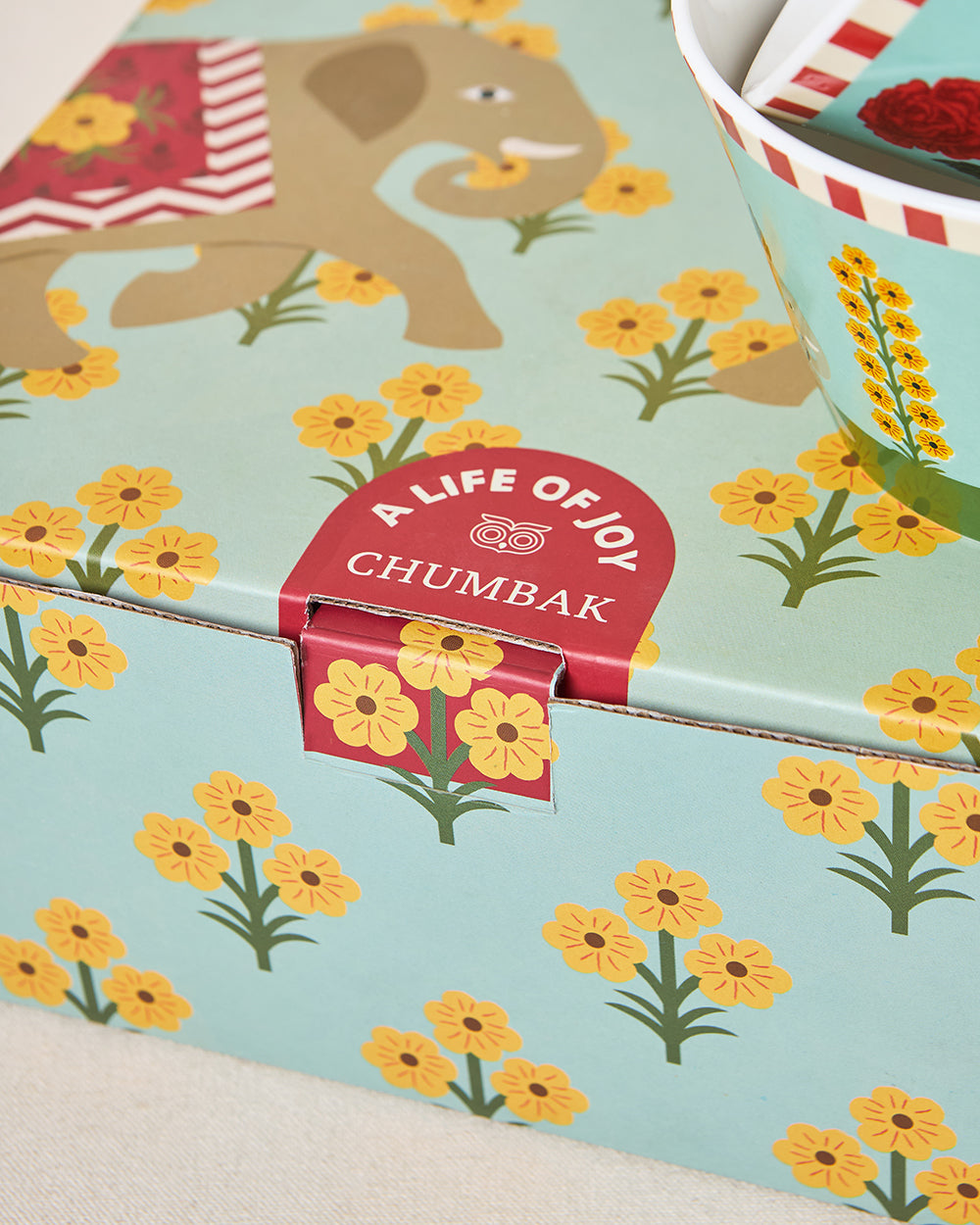 Royal Tusker Serving Bowl Gift Set - Set of 2, 520ml | Palace Memoirs