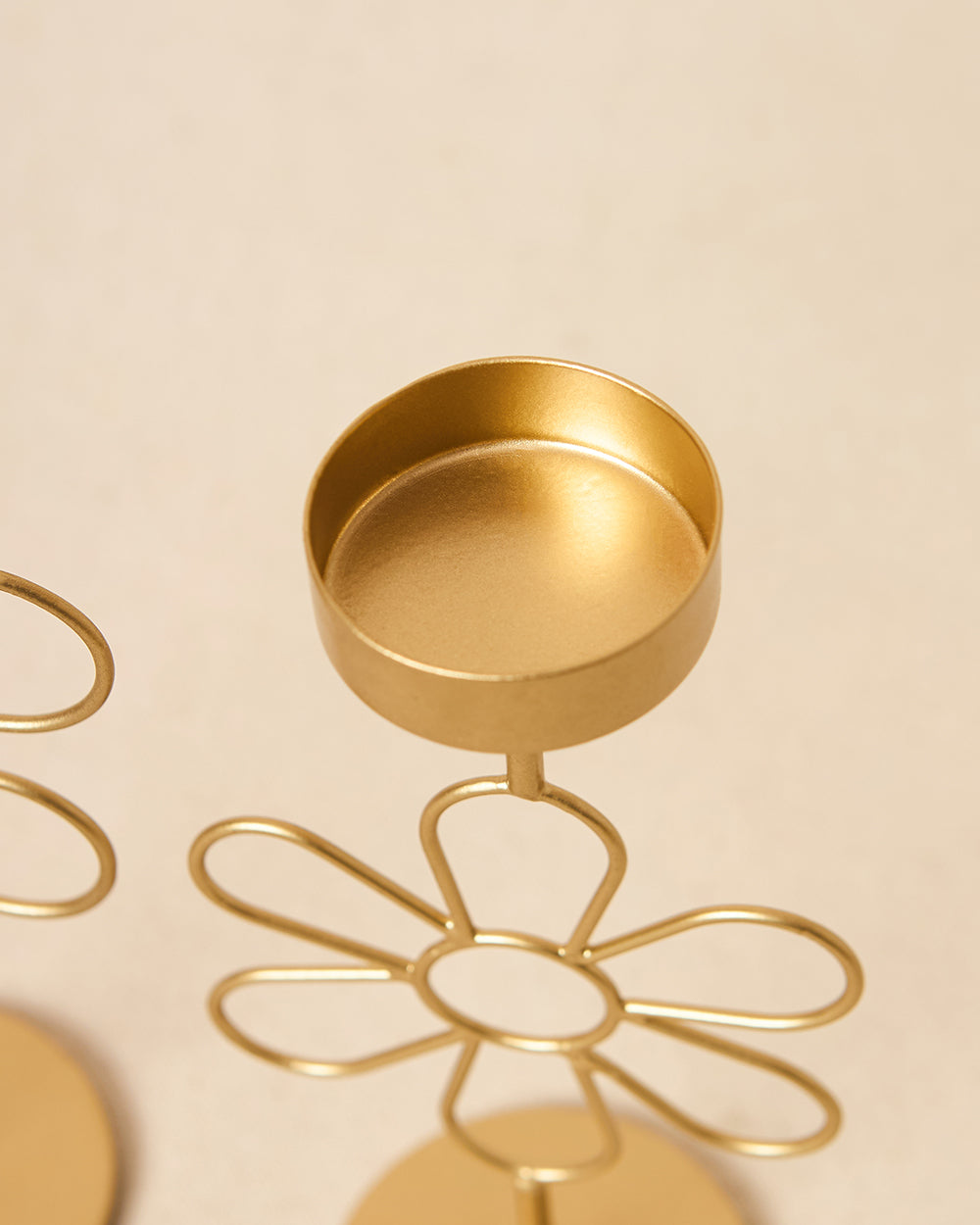 Phool Diya T-light Holders, Set of 2 | Palace Memoirs