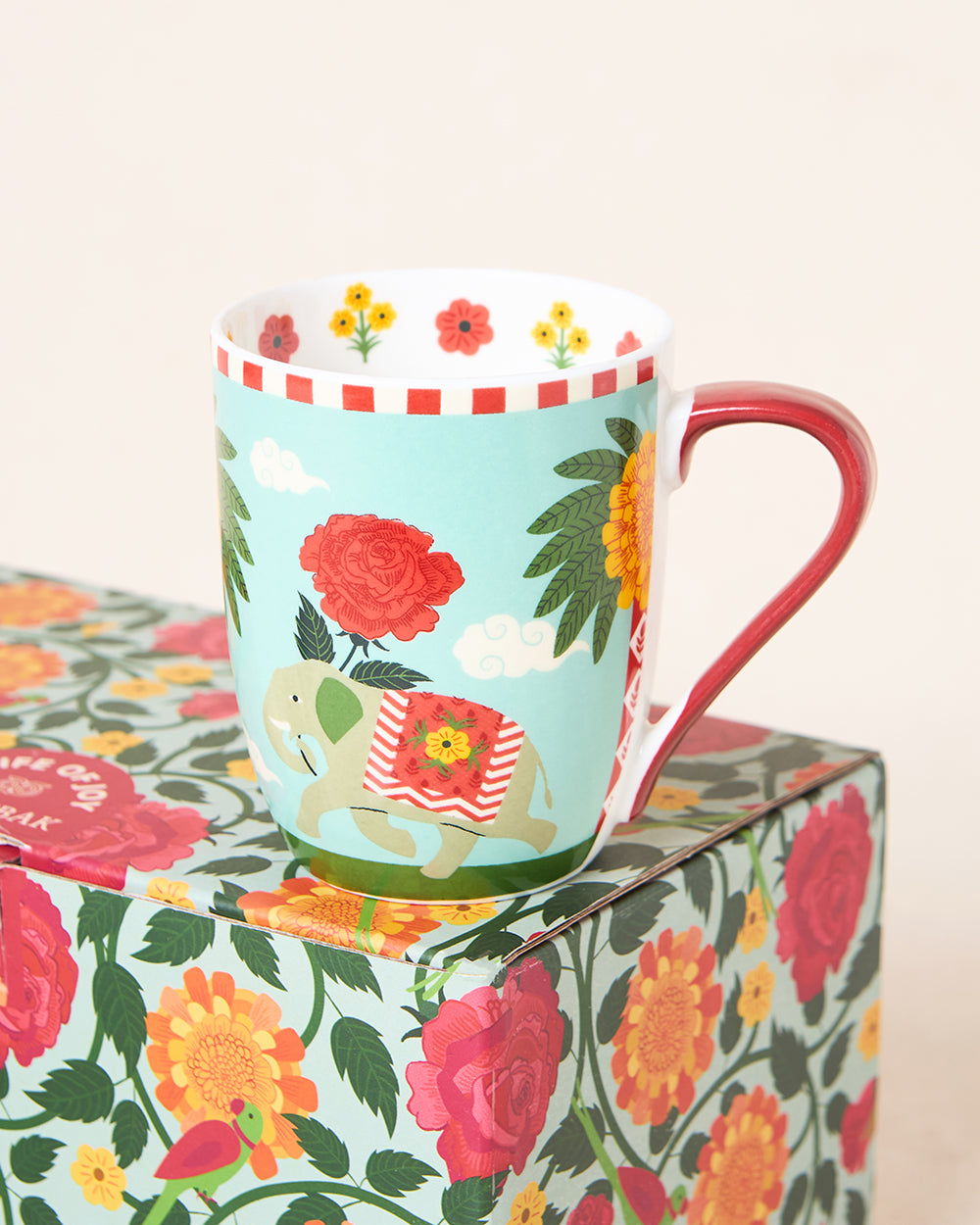 Royal Tusker Tea-Time Gift Set - Set of 4 | Palace Memoirs