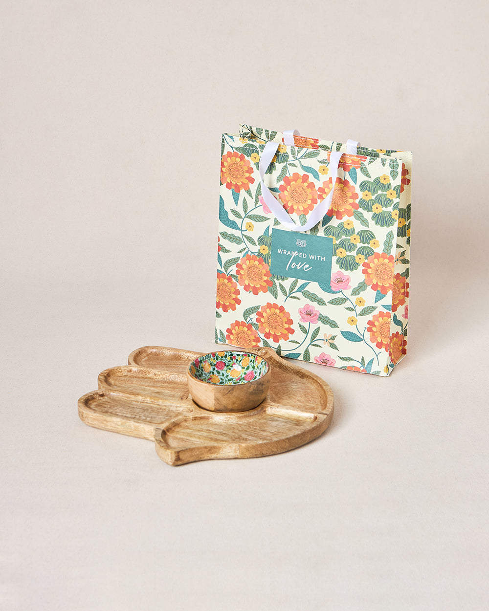 Hamsa Hand Chip & Dip Platter | Palace Memoirs