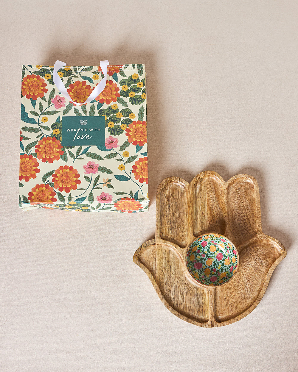 Hamsa Hand Chip & Dip Platter | Palace Memoirs