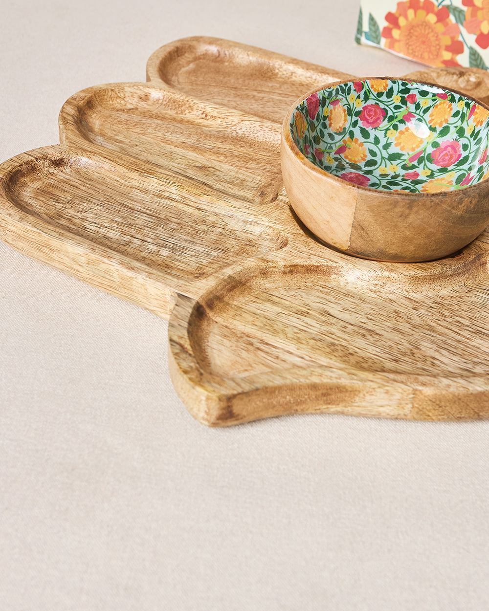 Hamsa Hand Chip & Dip Platter | Palace Memoirs