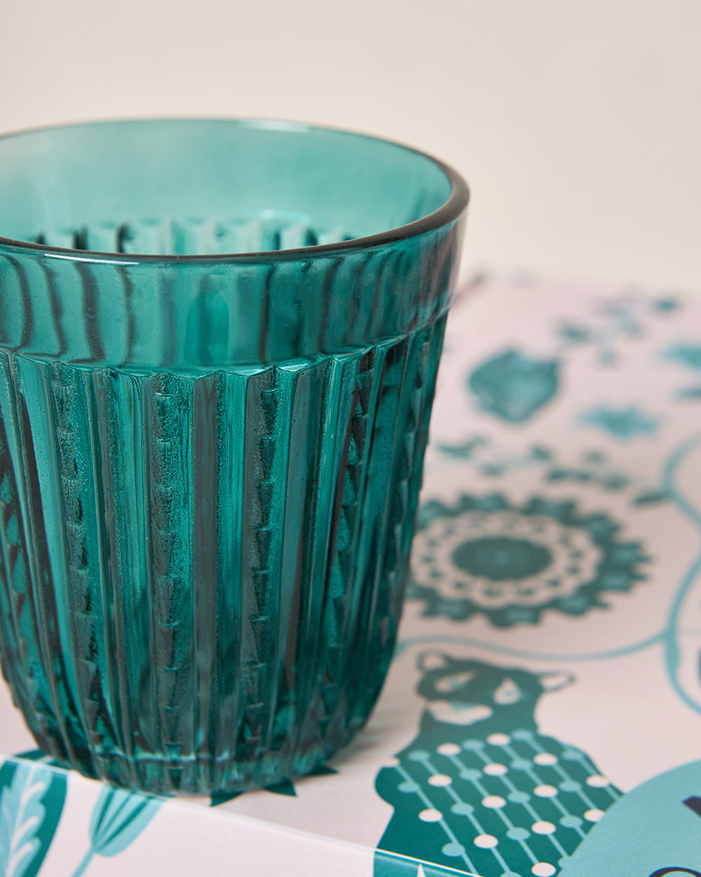 Cove Glass Tumblers Gift Set - Set of 6, 250ml| Summer Serenade