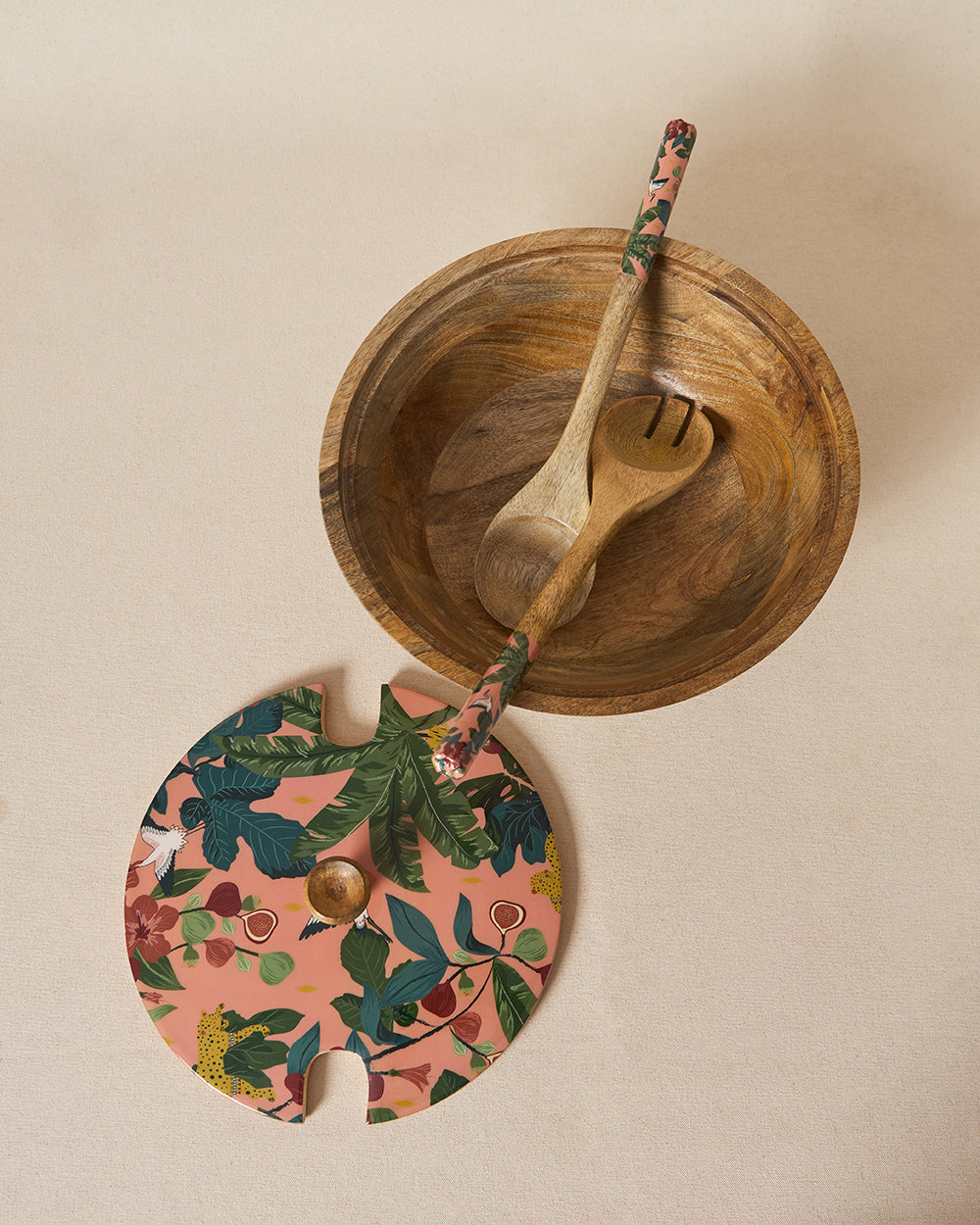 Wild Bloom Salad Bowl & Server Set | Lost In Paradise