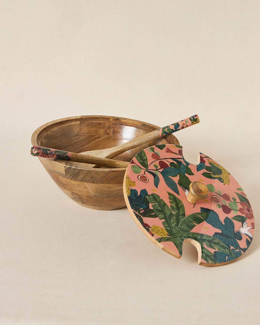 Wild Bloom Salad Bowl & Server Set | Lost In Paradise