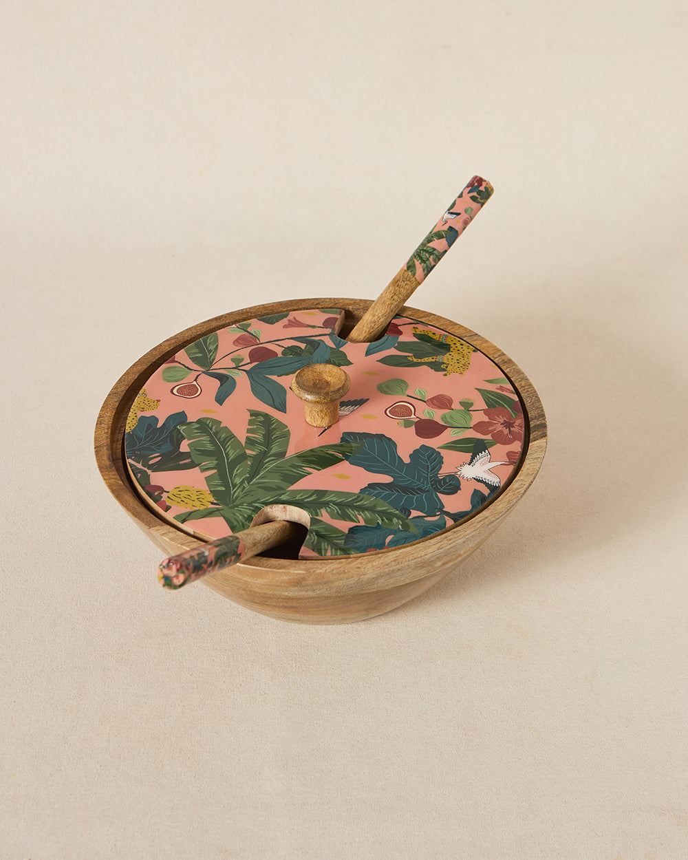 Wild Bloom Salad Bowl & Server Set | Lost In Paradise