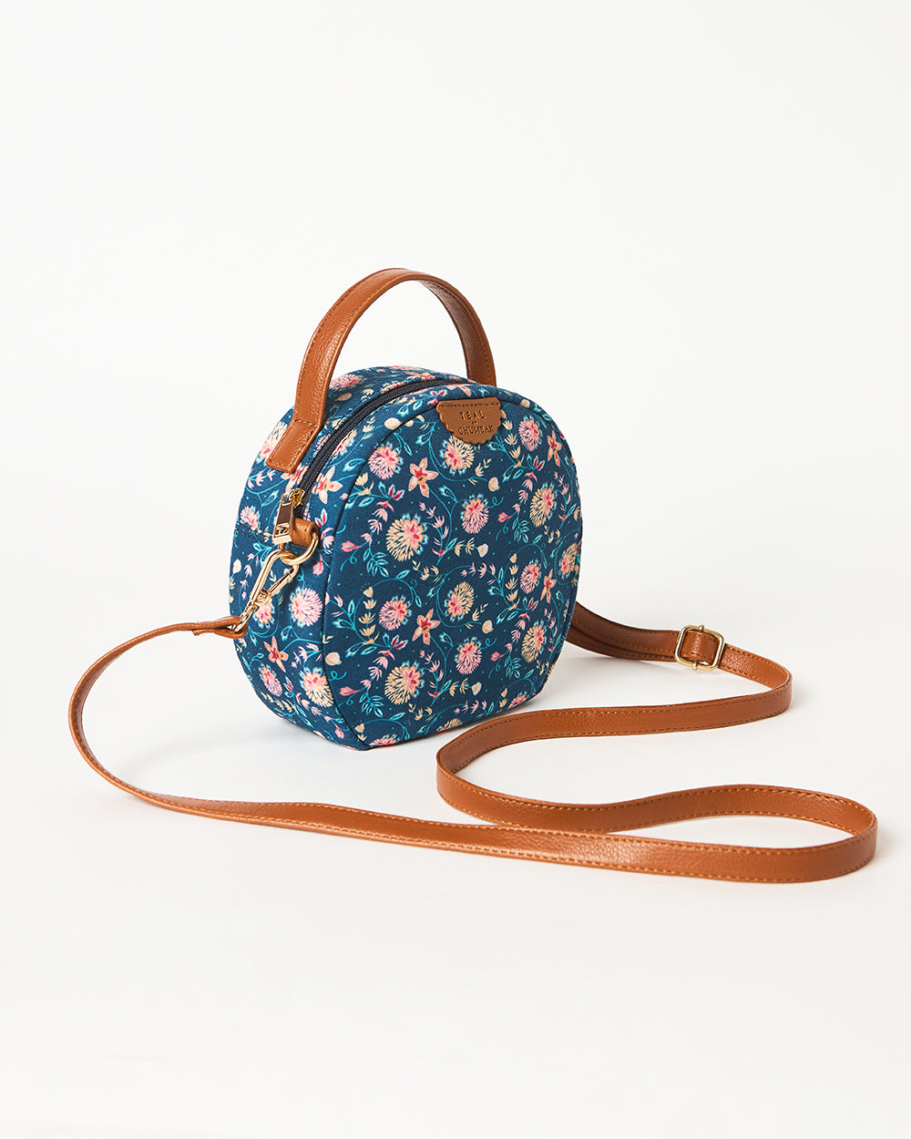Teal By Chumbak Round Sling Bag