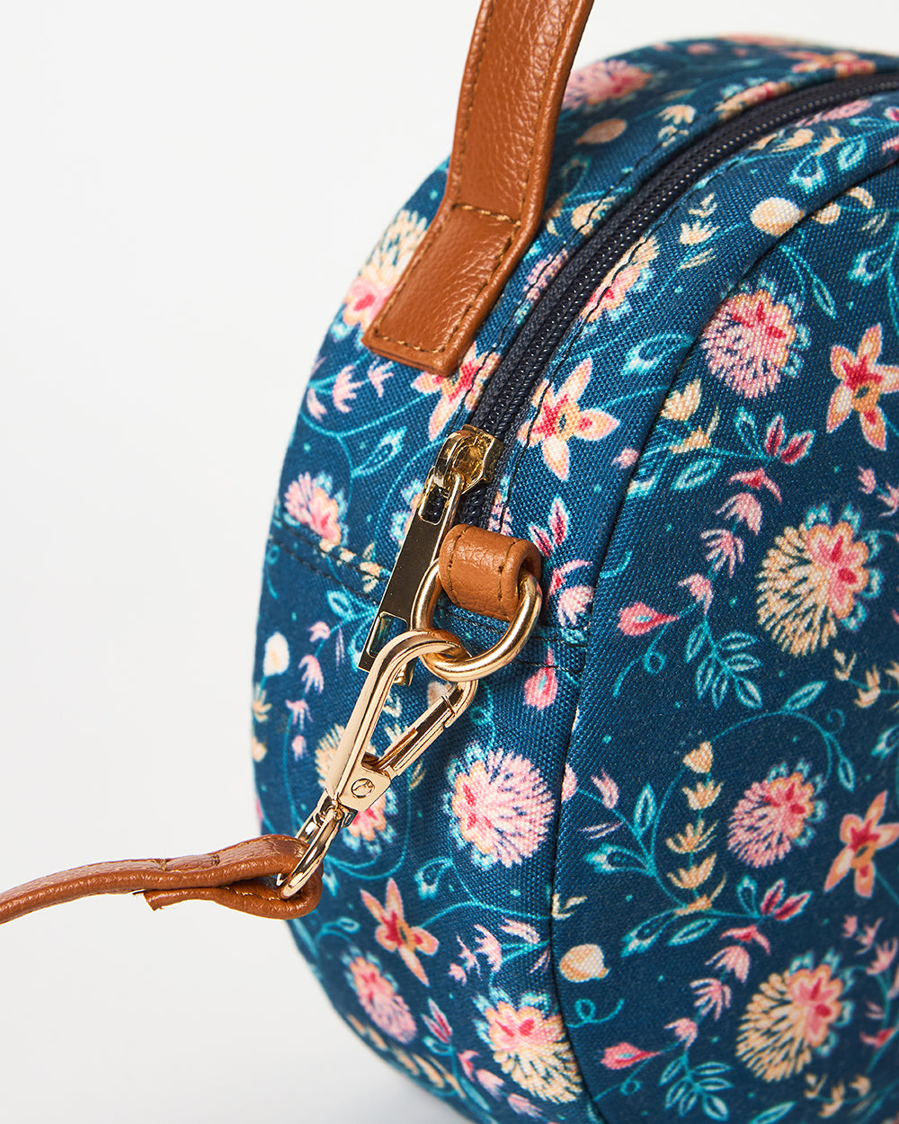 Teal By Chumbak Round Sling Bag