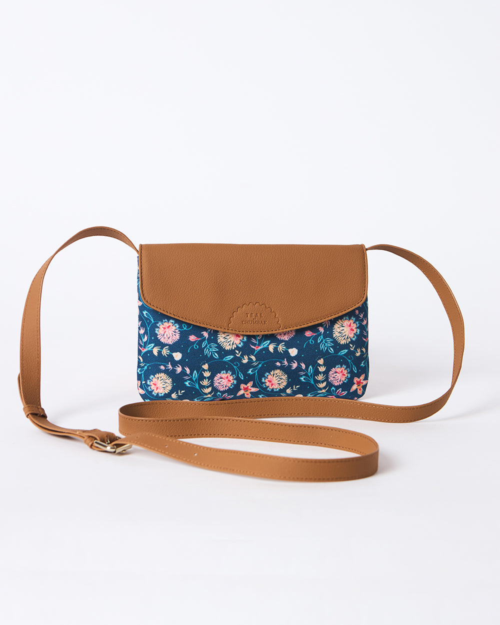 Teal By Chumbak Flap Sling Bag