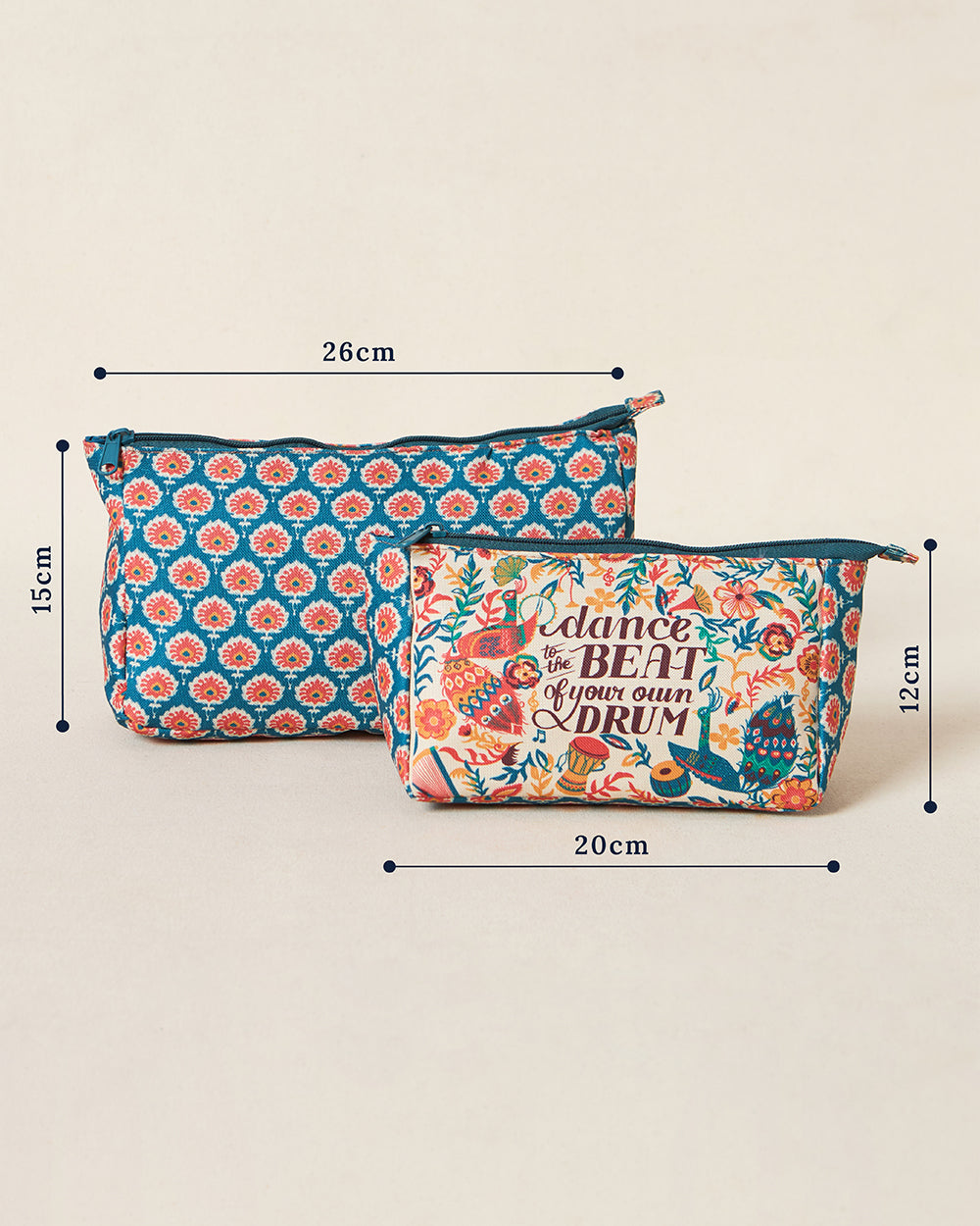 Safar Vanity Pouch Set of 2 | Buti Beats