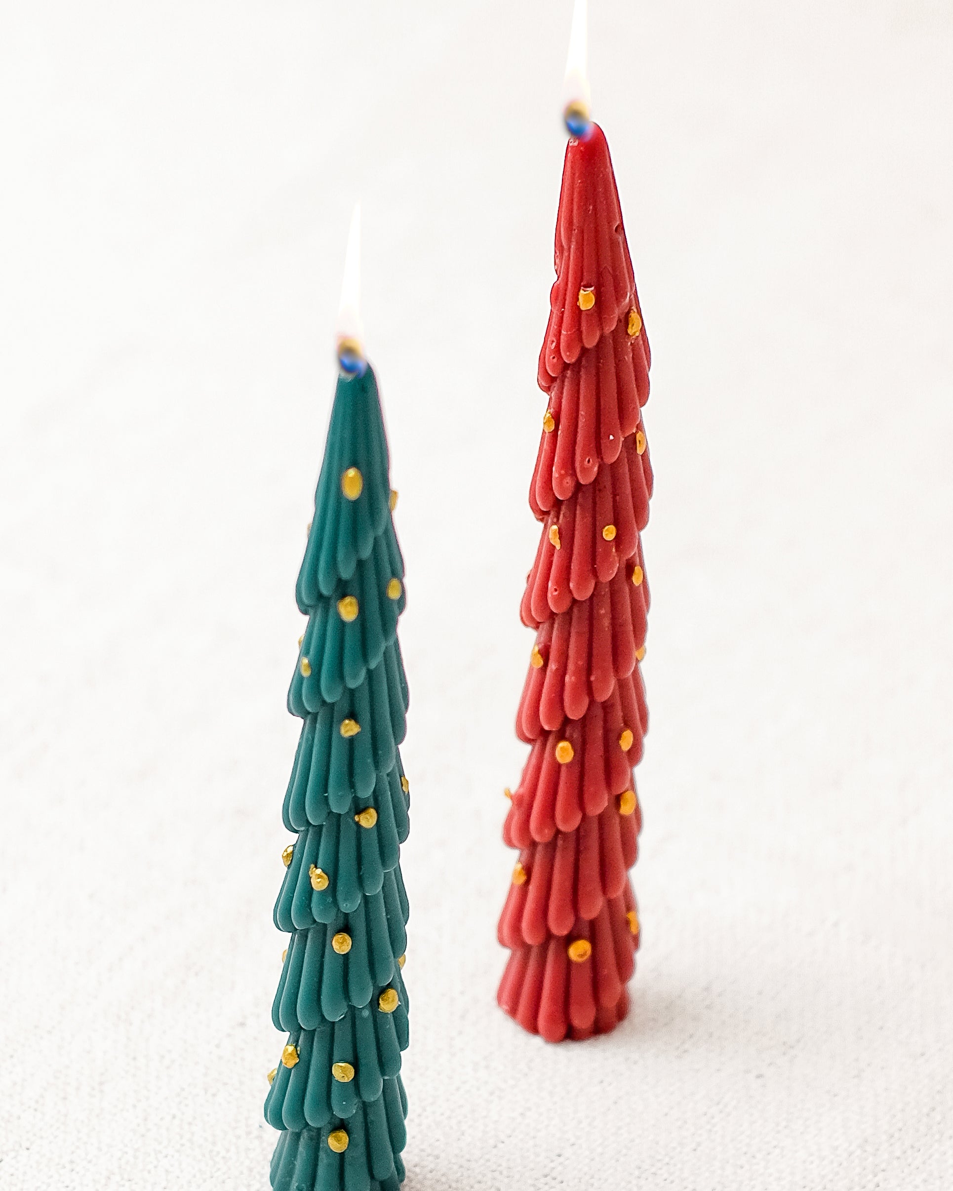 Holiday Glow Taper Candles | Set of 2