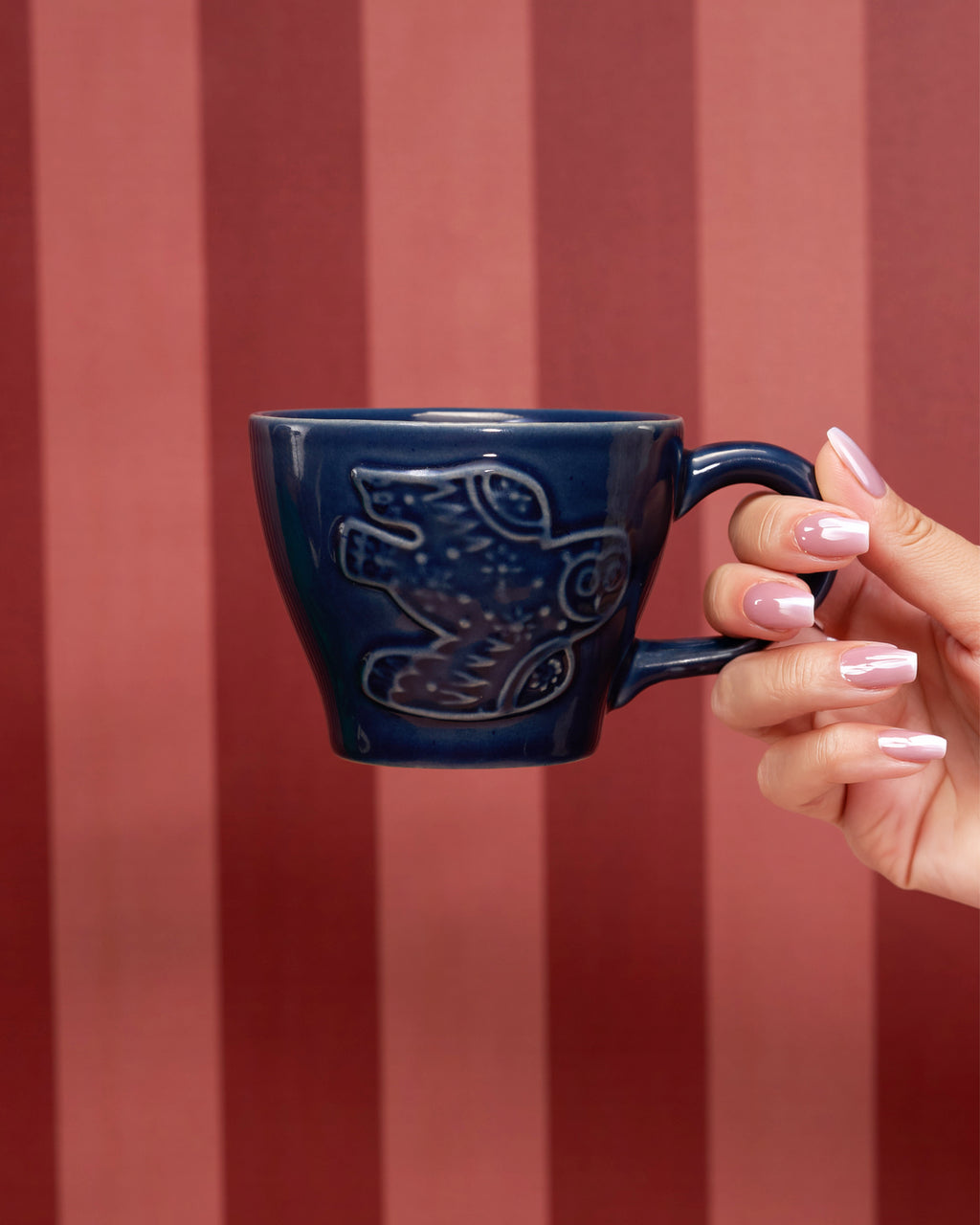 Wise Owl Embossed Mug | Forest Folklore