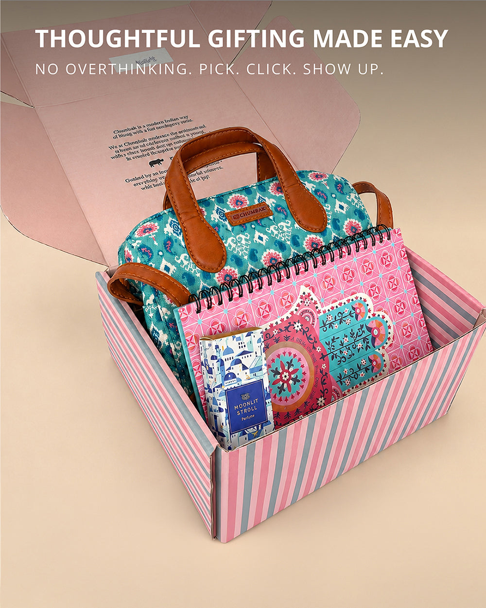 Happy Essentials Gift Box for her set of 3 - Threads of Joy