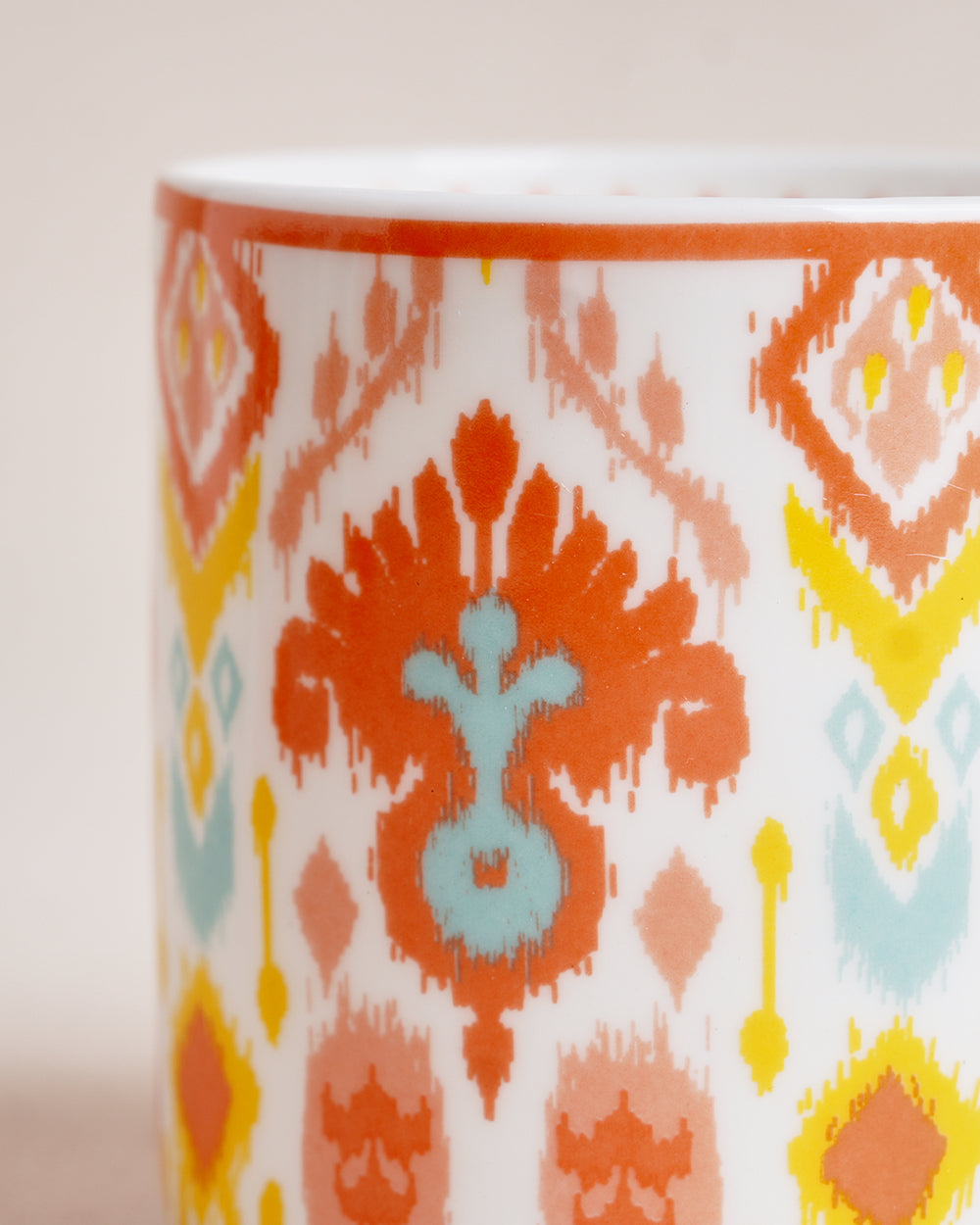 Ikat Tea Mugs Gift Set of 6