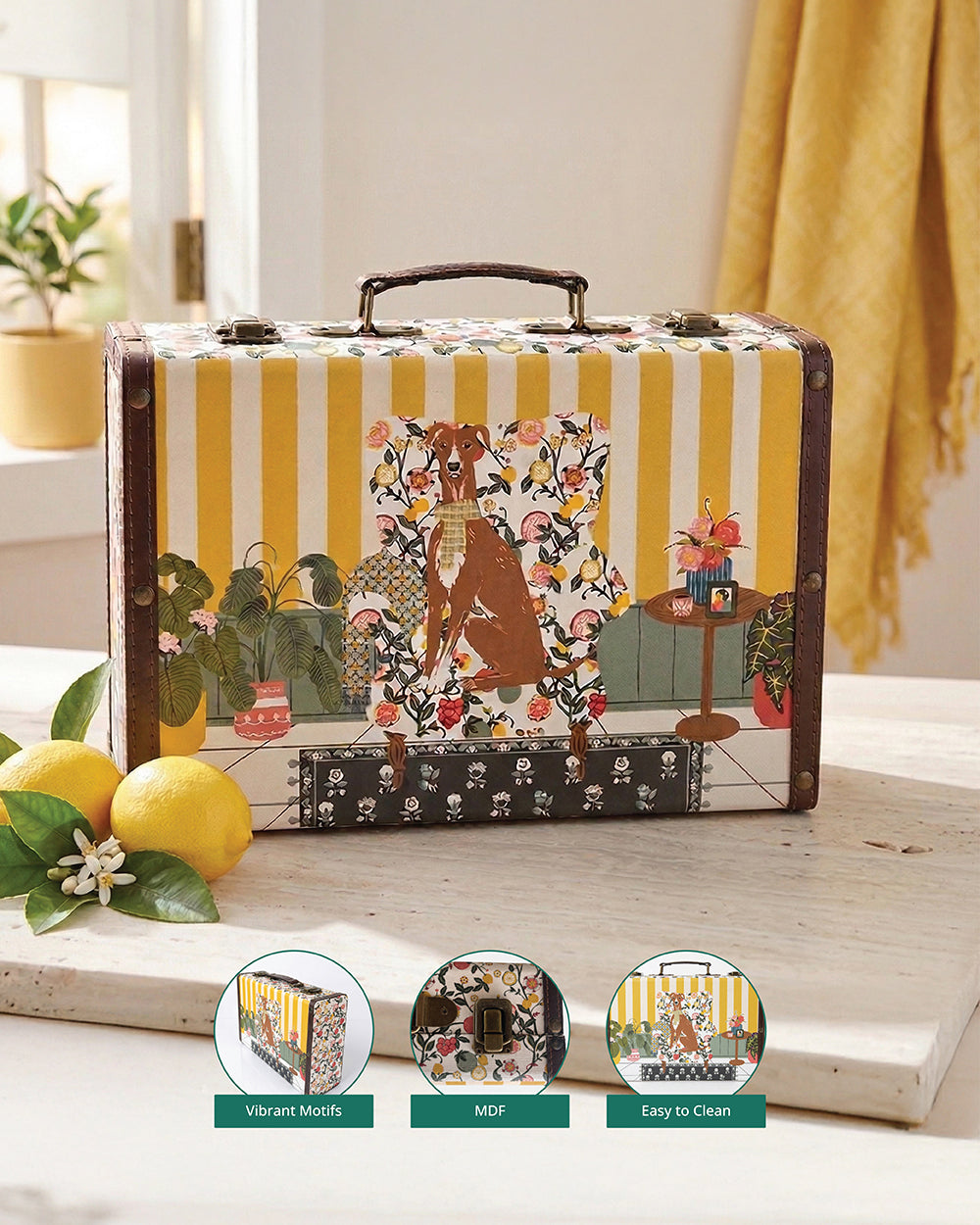 Florentine Hound Trunk | Citrus Zest