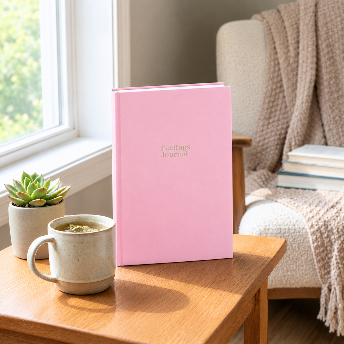 Planner & Feelings Journal Duo Giftbox(Pink & Green)
