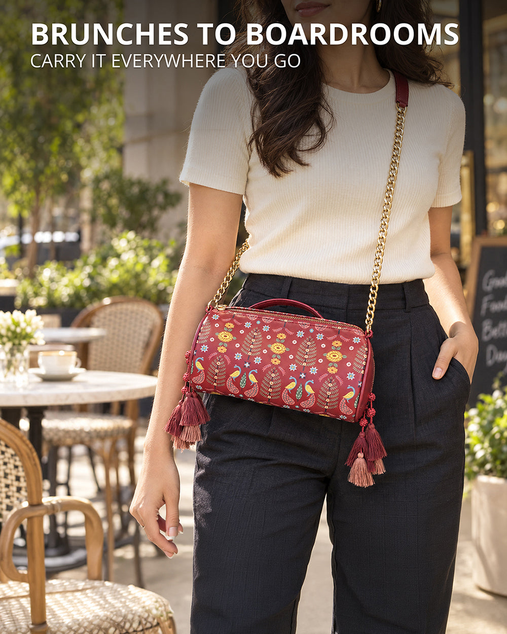 The Patiala Sling Bag | Haveli Socials