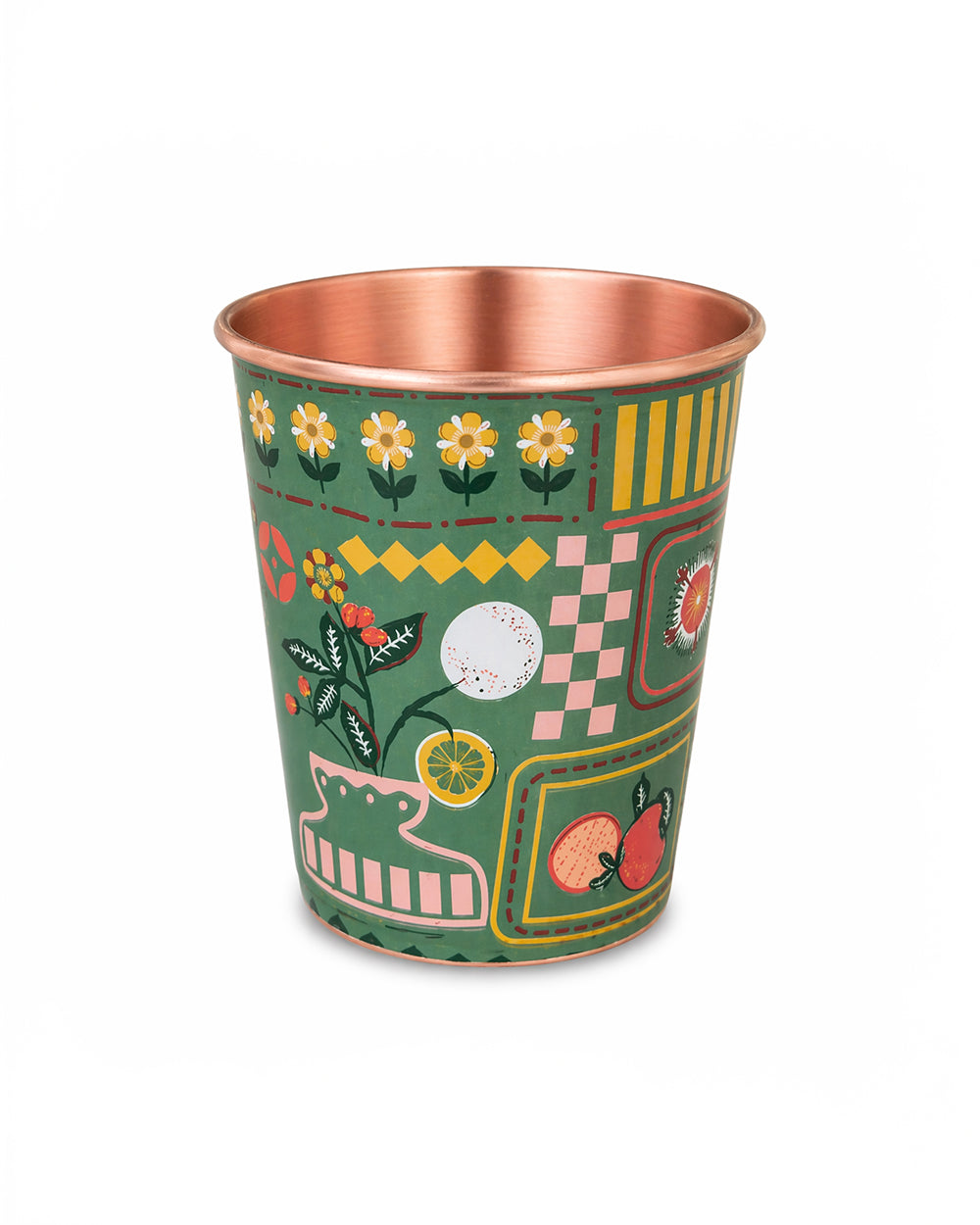 Limonata Copper Tumbler, 250 ml | Citrus Zest