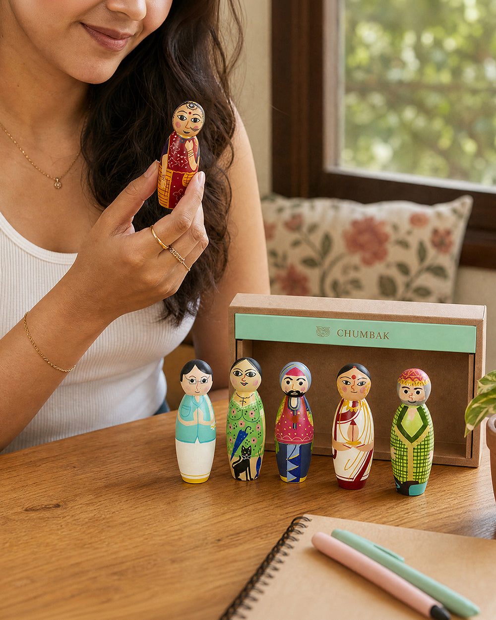 People of India Figurines Gift Box - Set of 6