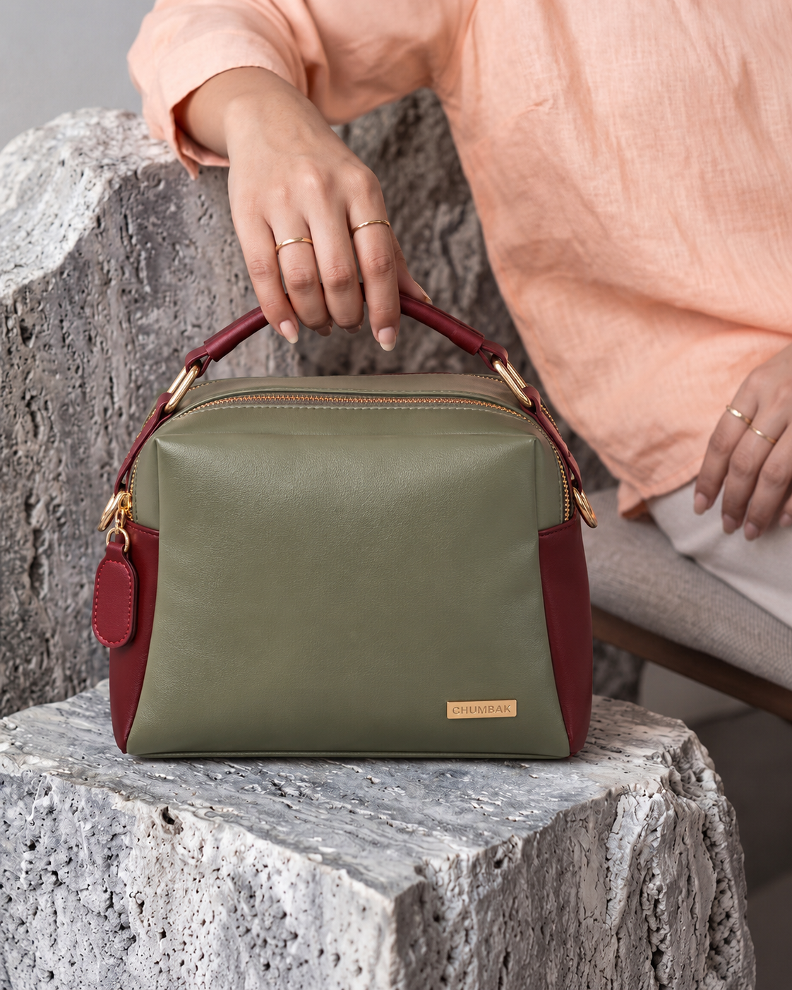 Chamba Double Sling bag | Forest Folklore