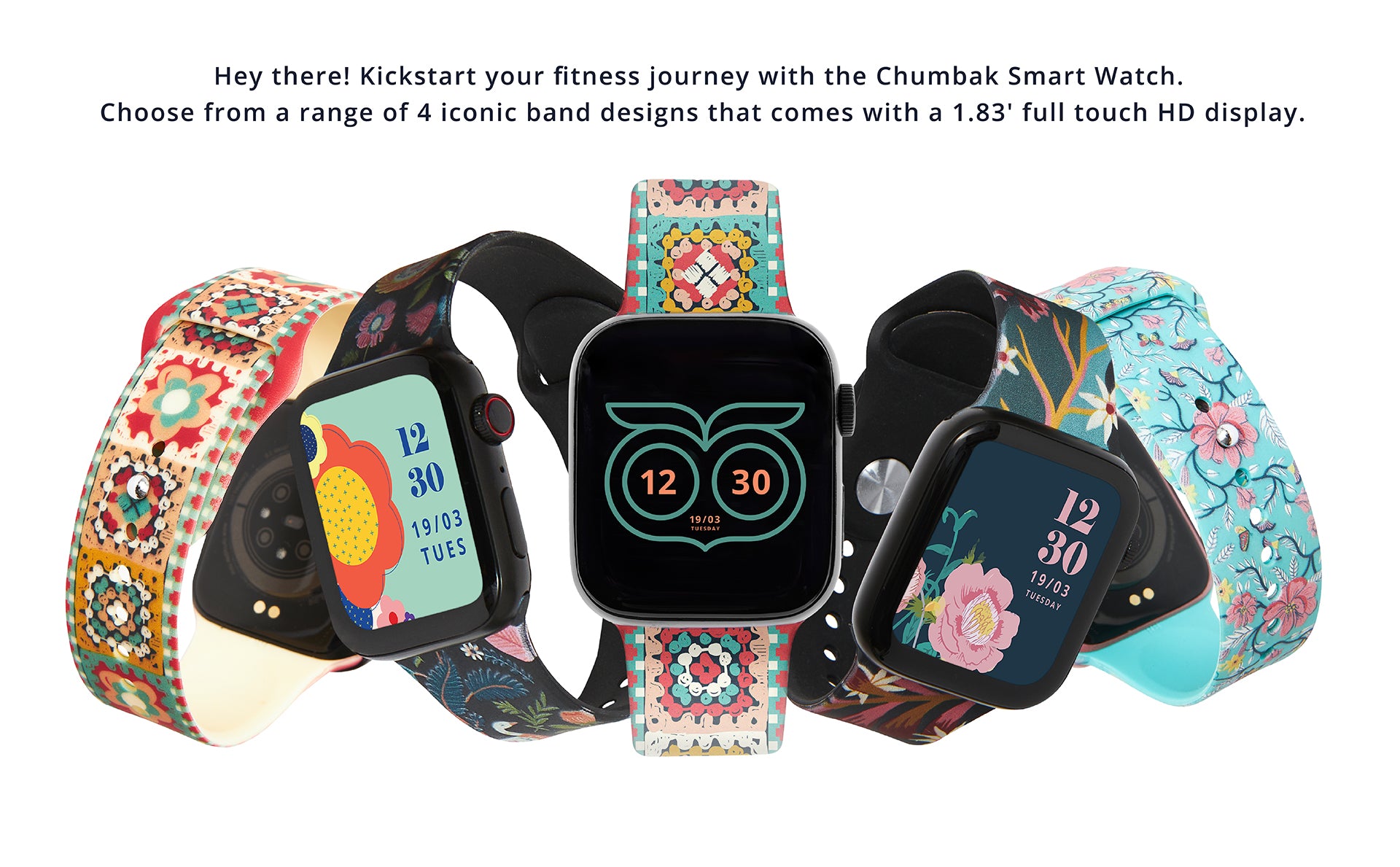 Chumbak Smartwatch Bloom