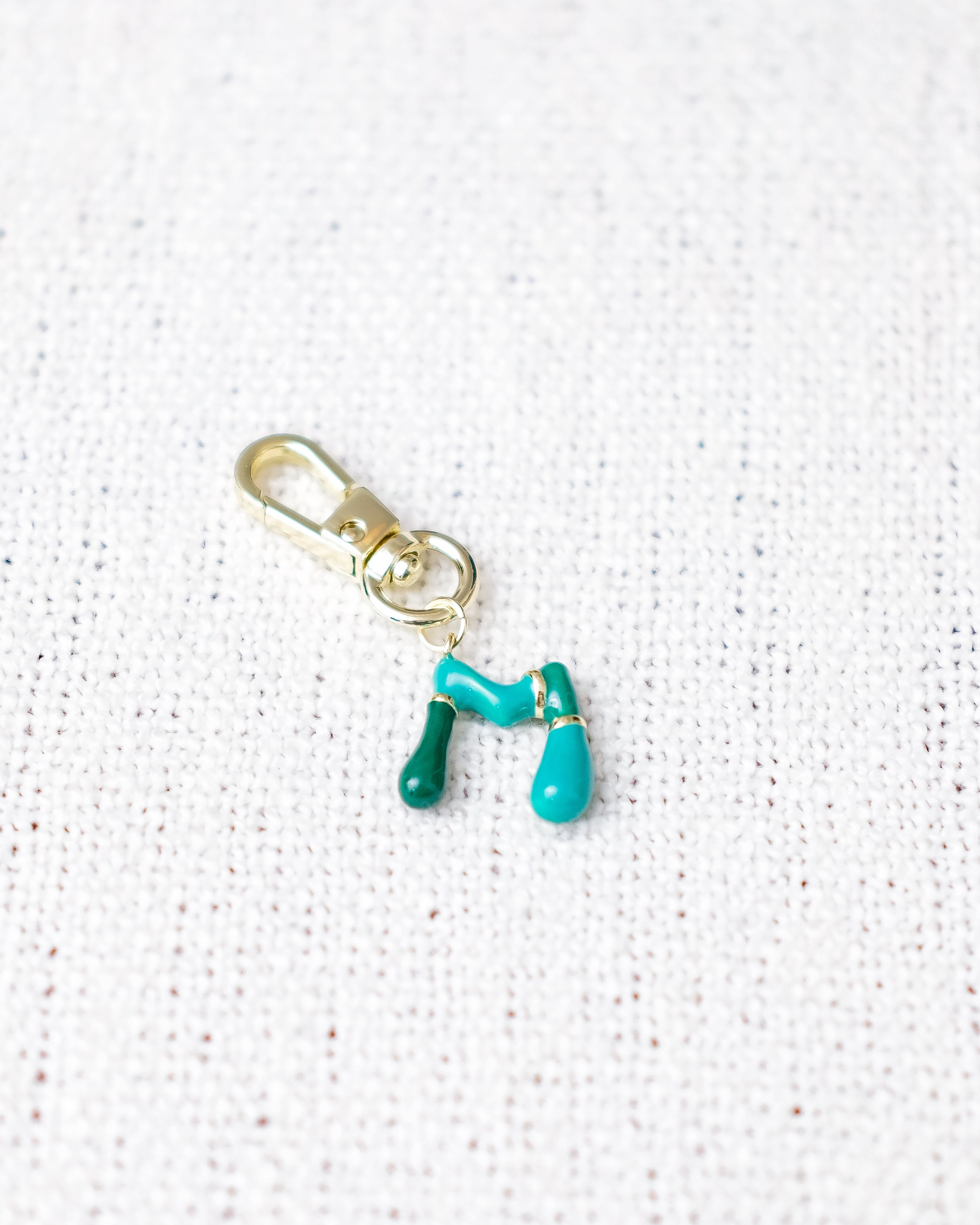 Alphabet Charm Hook - M