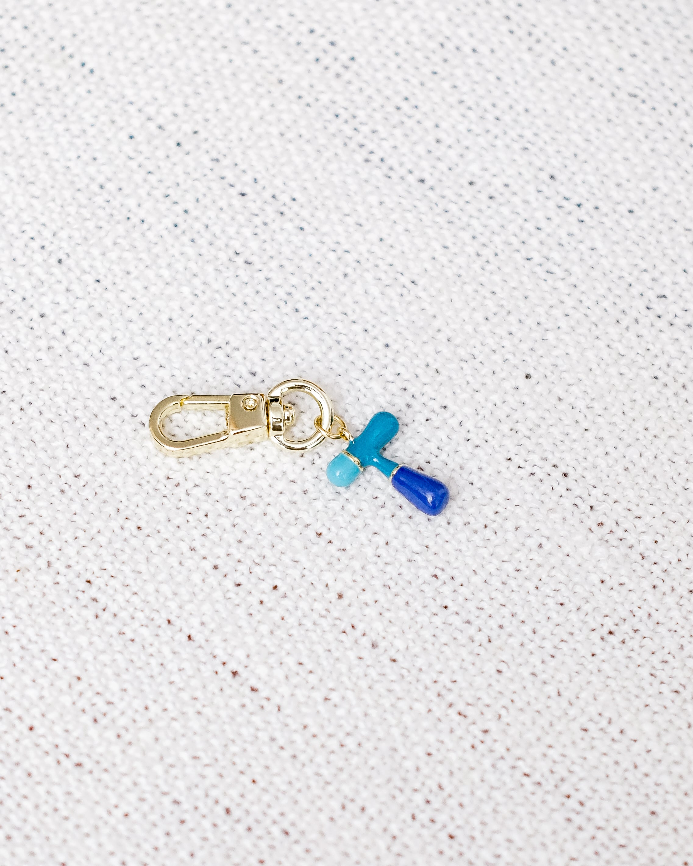 Alphabet Charm Hook - T