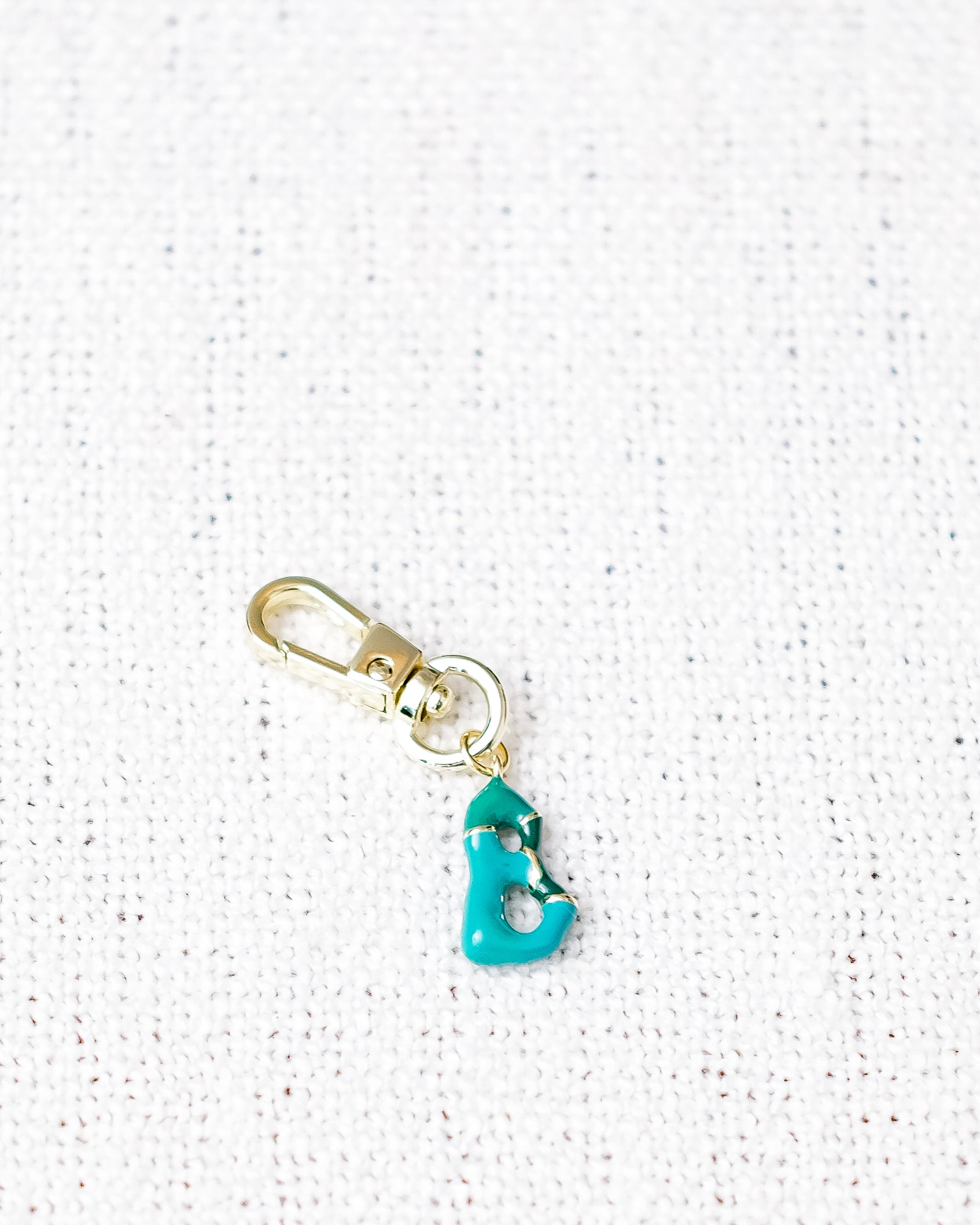 Alphabet Charm Hook - B