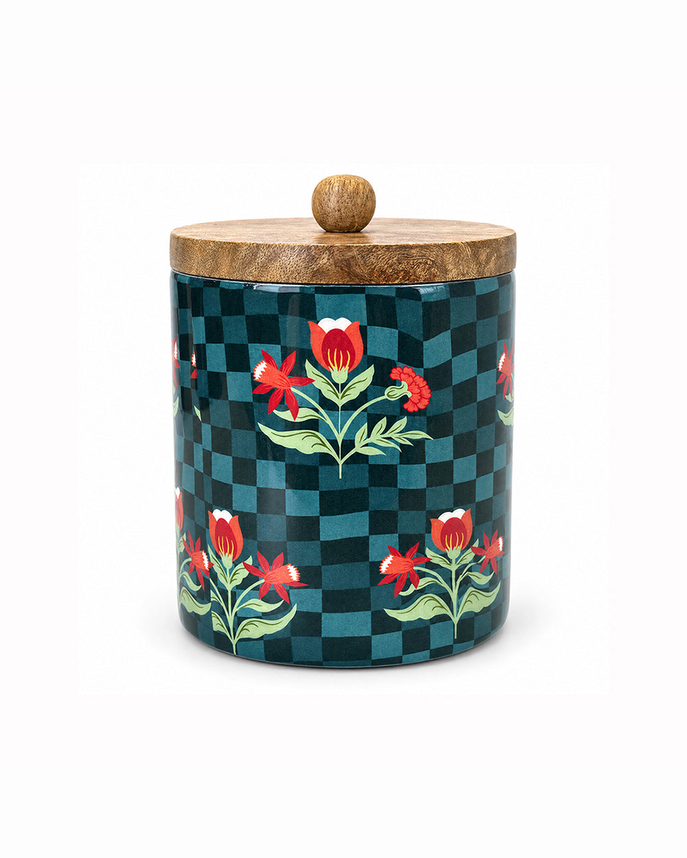 Patio Wooden  Jar | Haveli Socials
