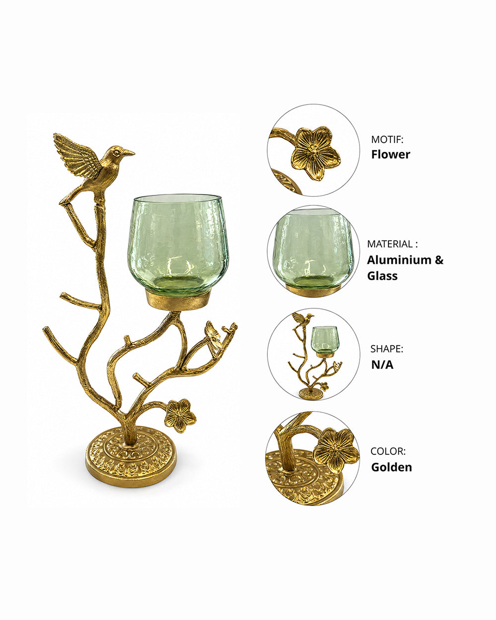 Guldasta Glow T-Light Holder | Haveli Socials
