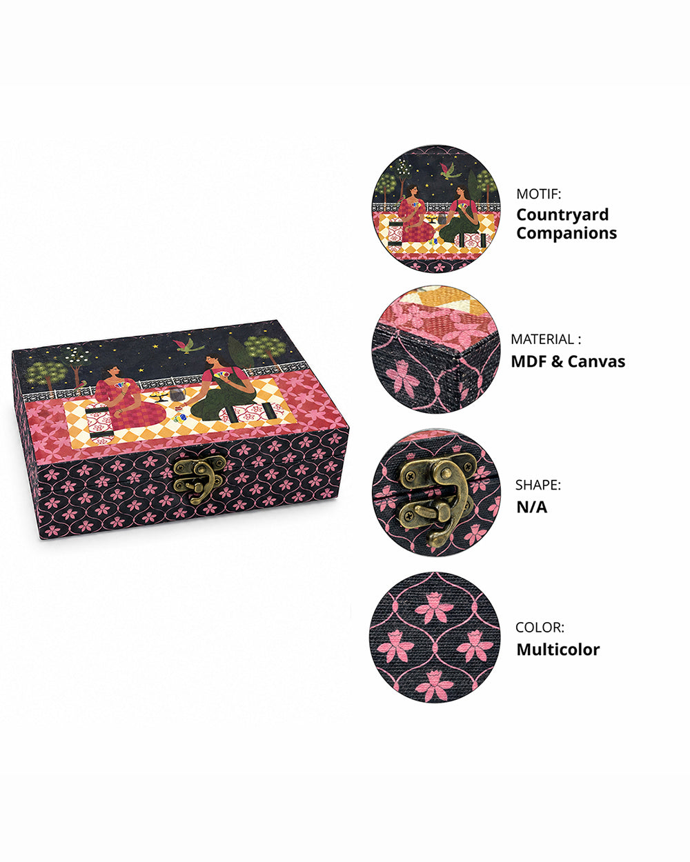 Shaam Stash Storage Box | Haveli Socials