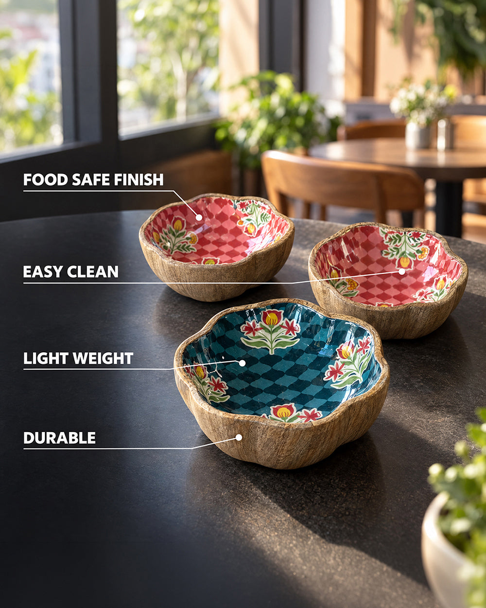 Patio Bowl Set of 3 | Haveli Socials