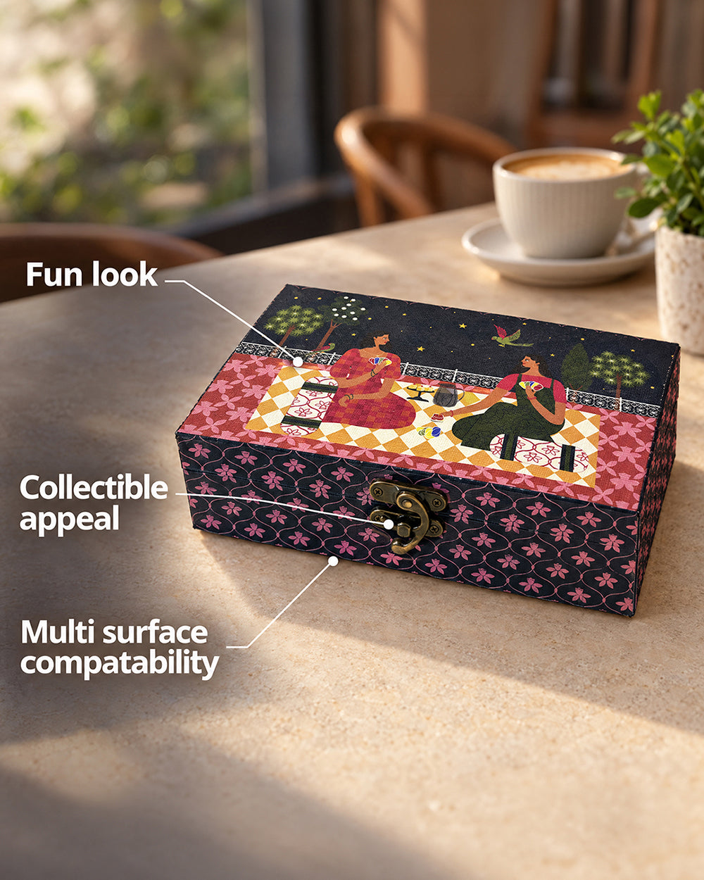 Shaam Stash Storage Box | Haveli Socials