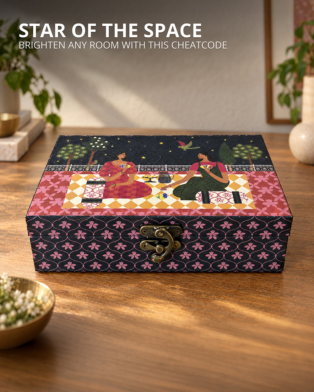 Shaam Stash Storage Box | Haveli Socials