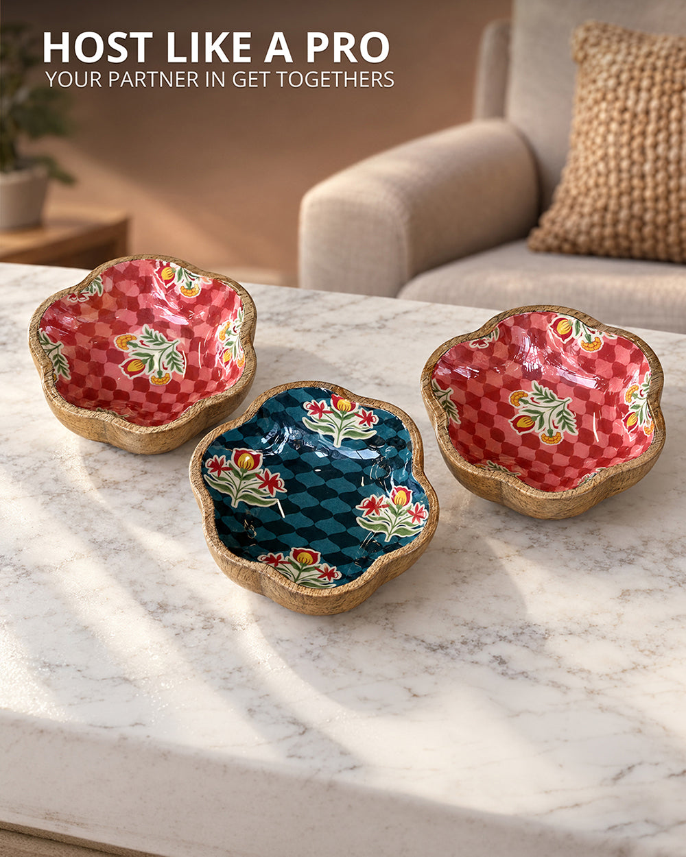 Patio Bowl Set of 3 | Haveli Socials